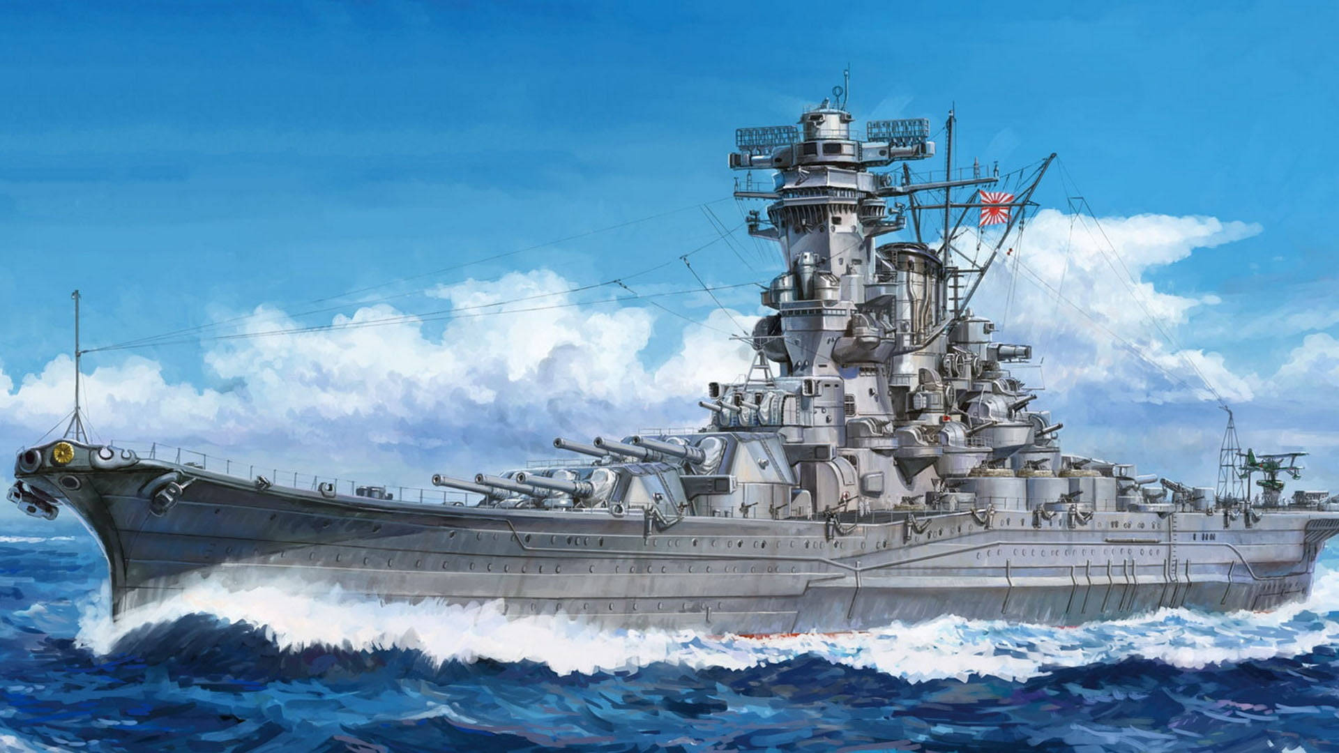 Cool Japanese Battleship