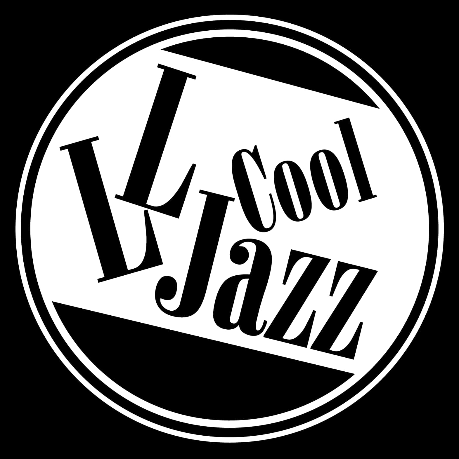 Cool Jazz Logo Blackand White PNG