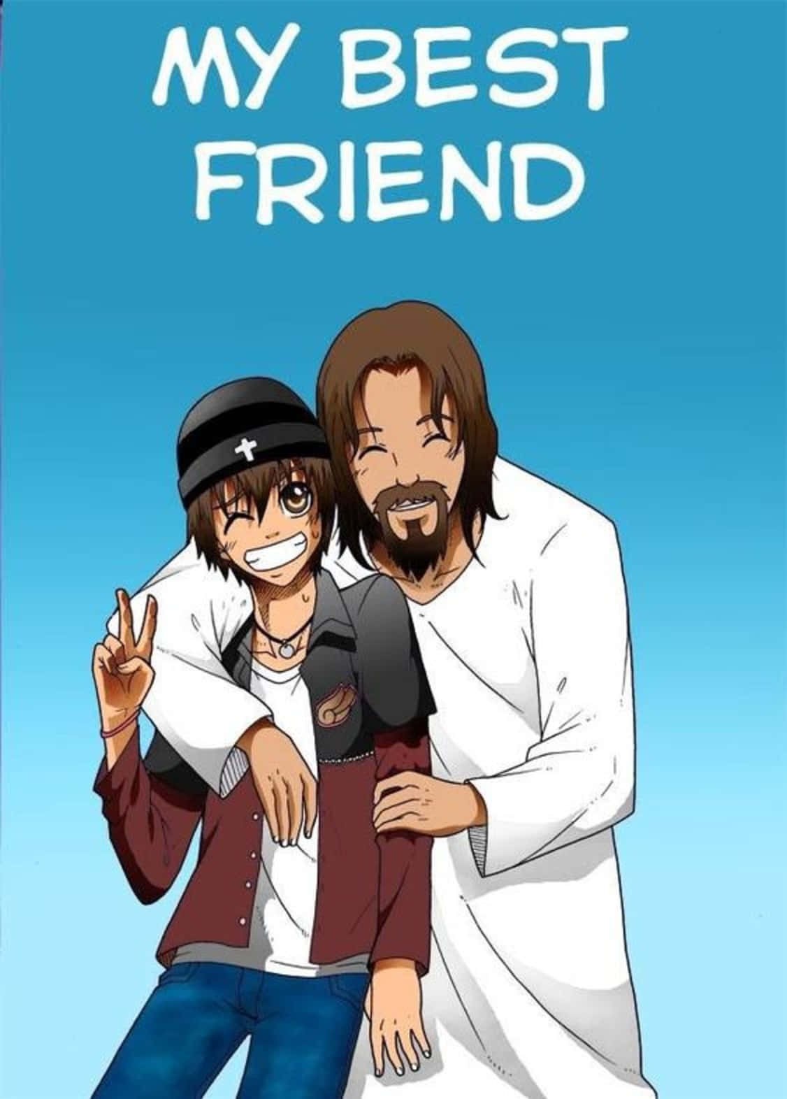 Cool Jesus Best Friend Wallpaper