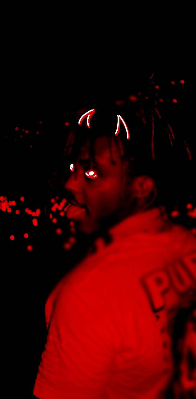 Cool Juice Wrld With Tongue Poking Out