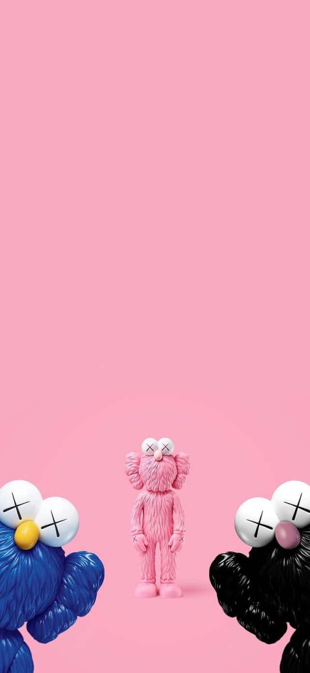 Download Dive into the world of Cool Kaws Wallpaper