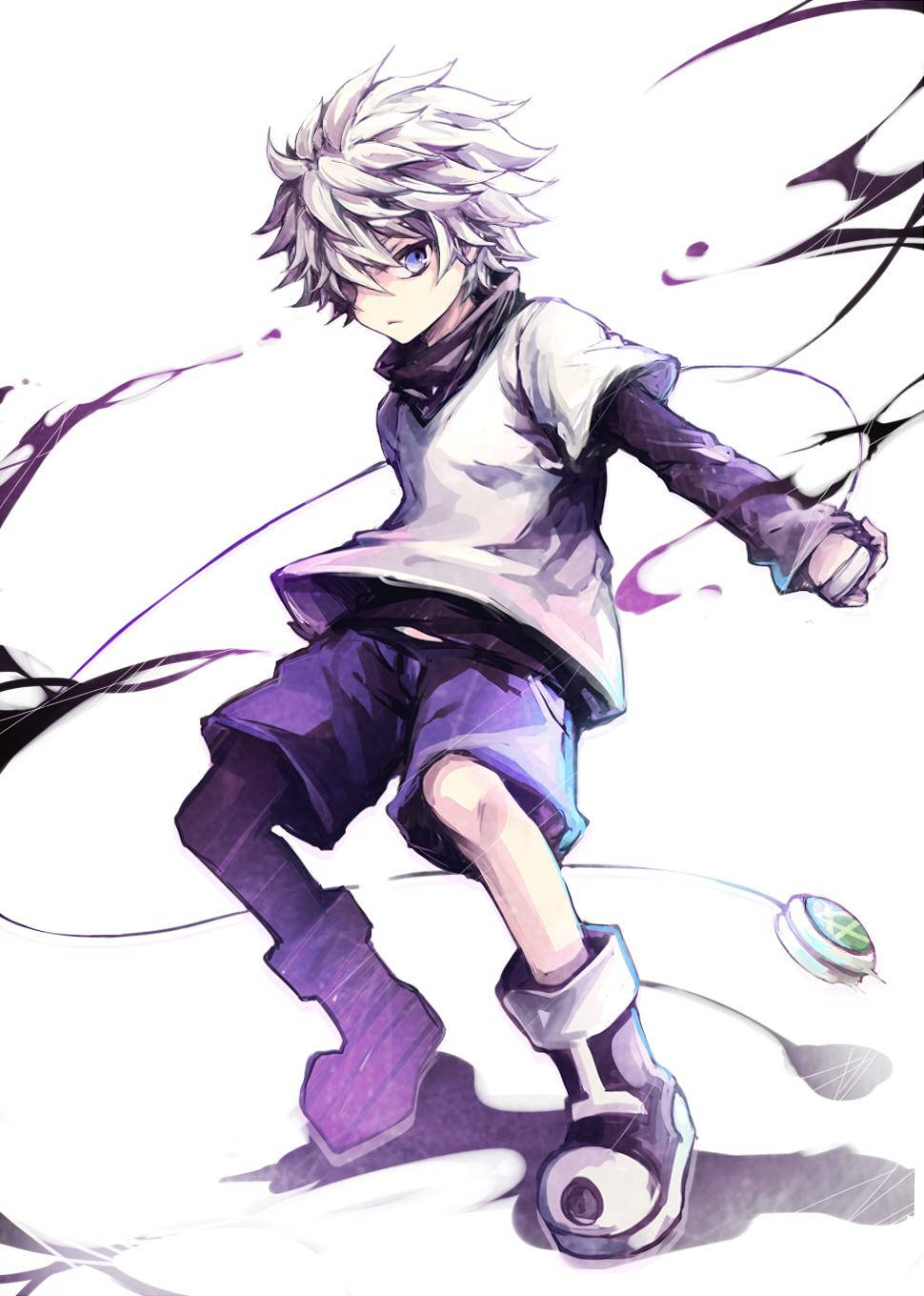 "Express your inner strength with Cool Killua! Wallpaper