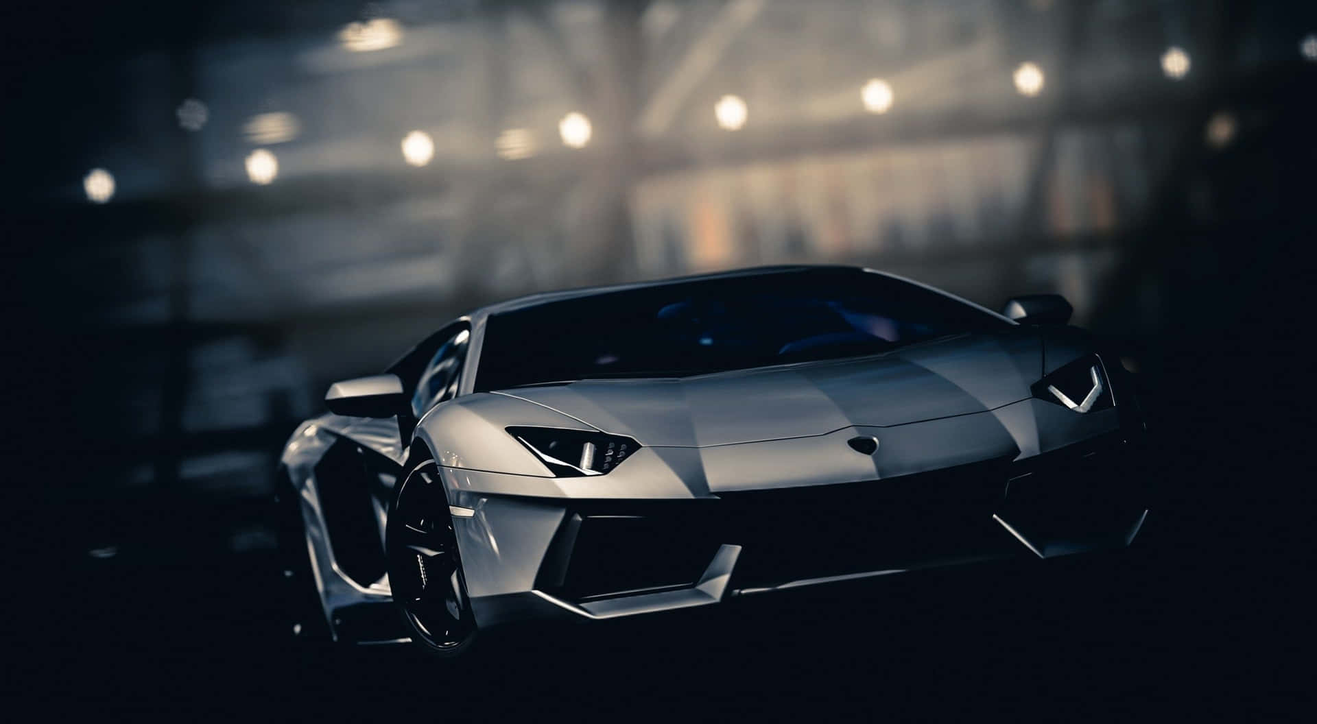 Tag på en tur med det seje Lamborghini Wallpaper