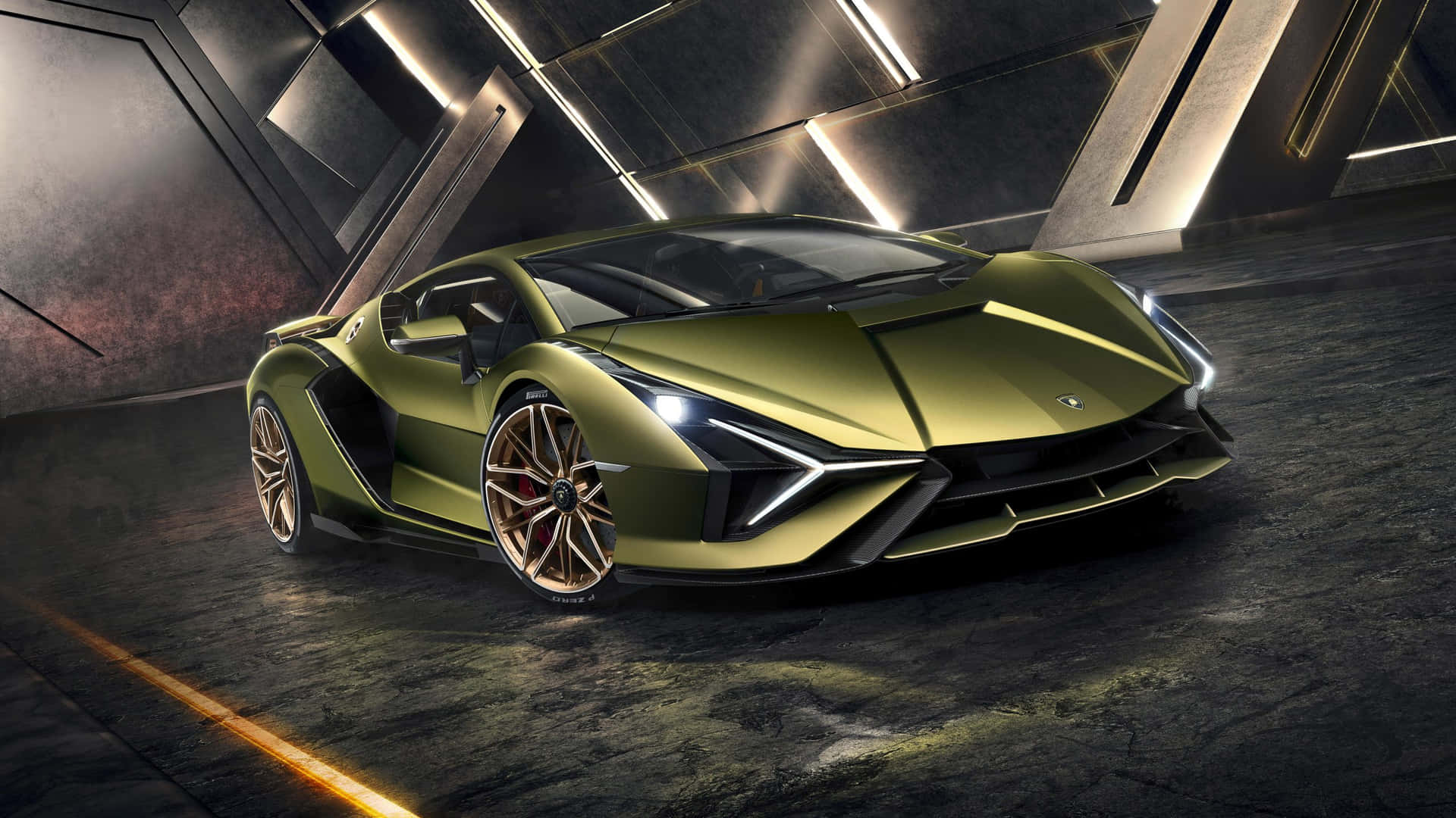 Experience the power of a cool Lamborghini