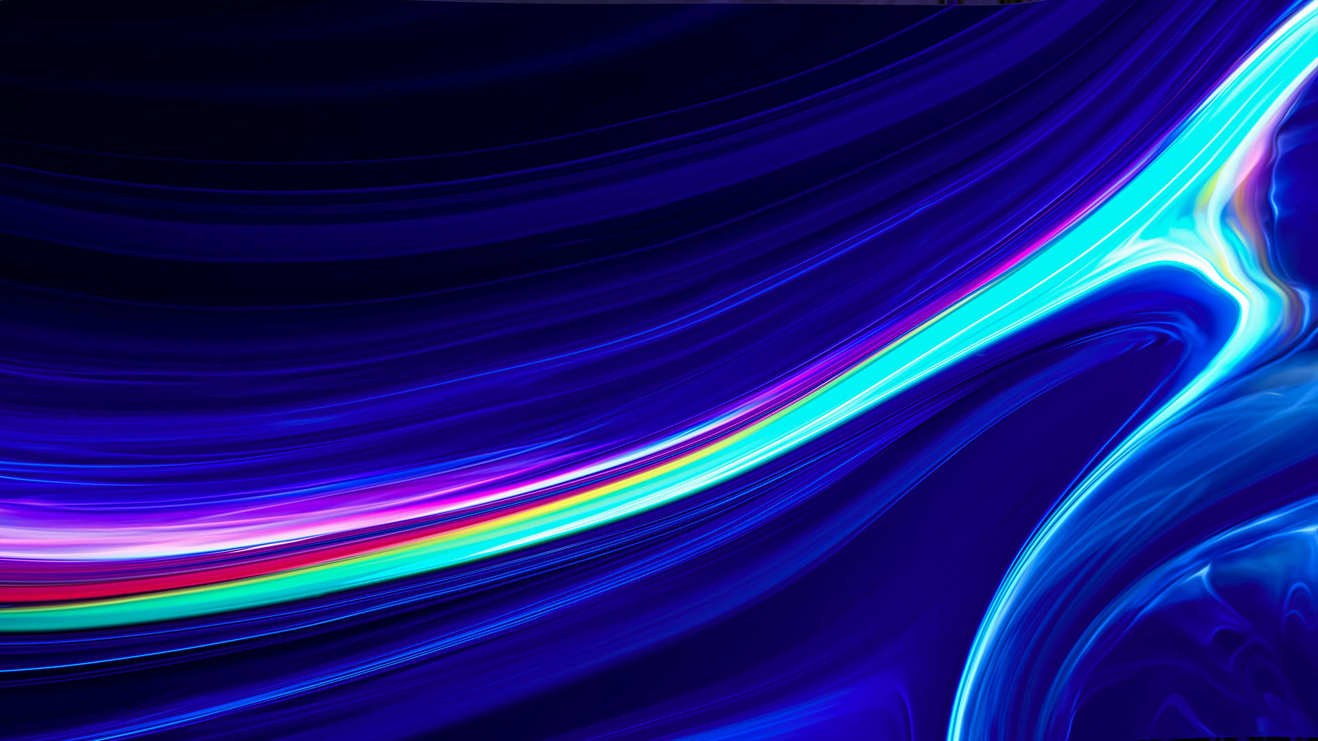 A Blue And Purple Abstract Background With A Swirl Wallpaper