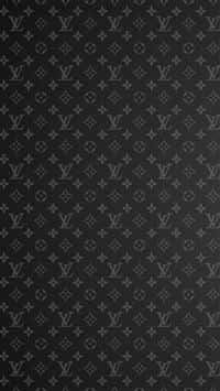 Download Louis Vuitton Wallpaper On A Black Background Wallpaper