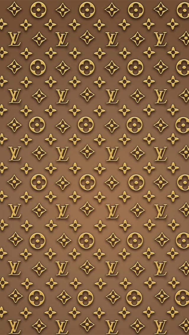 Print - Omfavn din individualitet med smarte Louis Vuitton-tryk Wallpaper