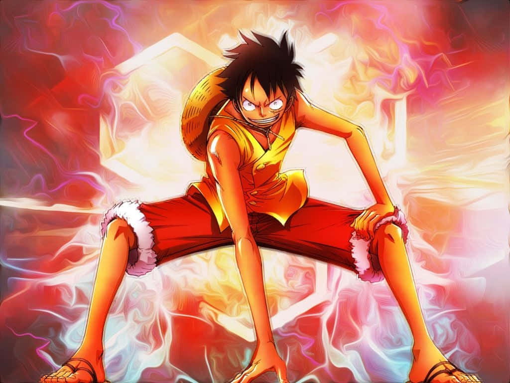 Cool Luffy Fighting Wallpaper
