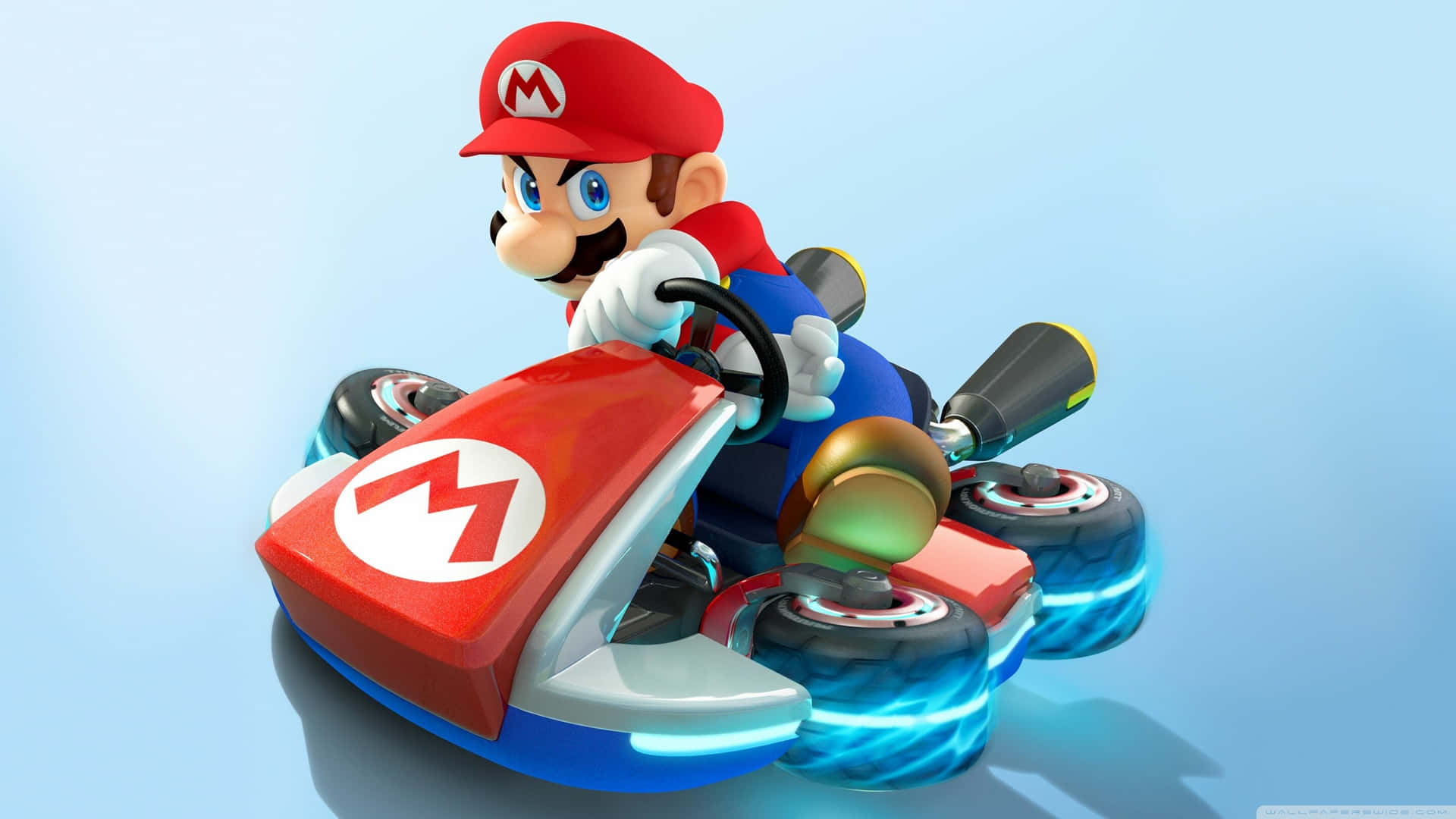 Grab your plumber's cap because the iconic Cool Mario is ready to explore! Wallpaper