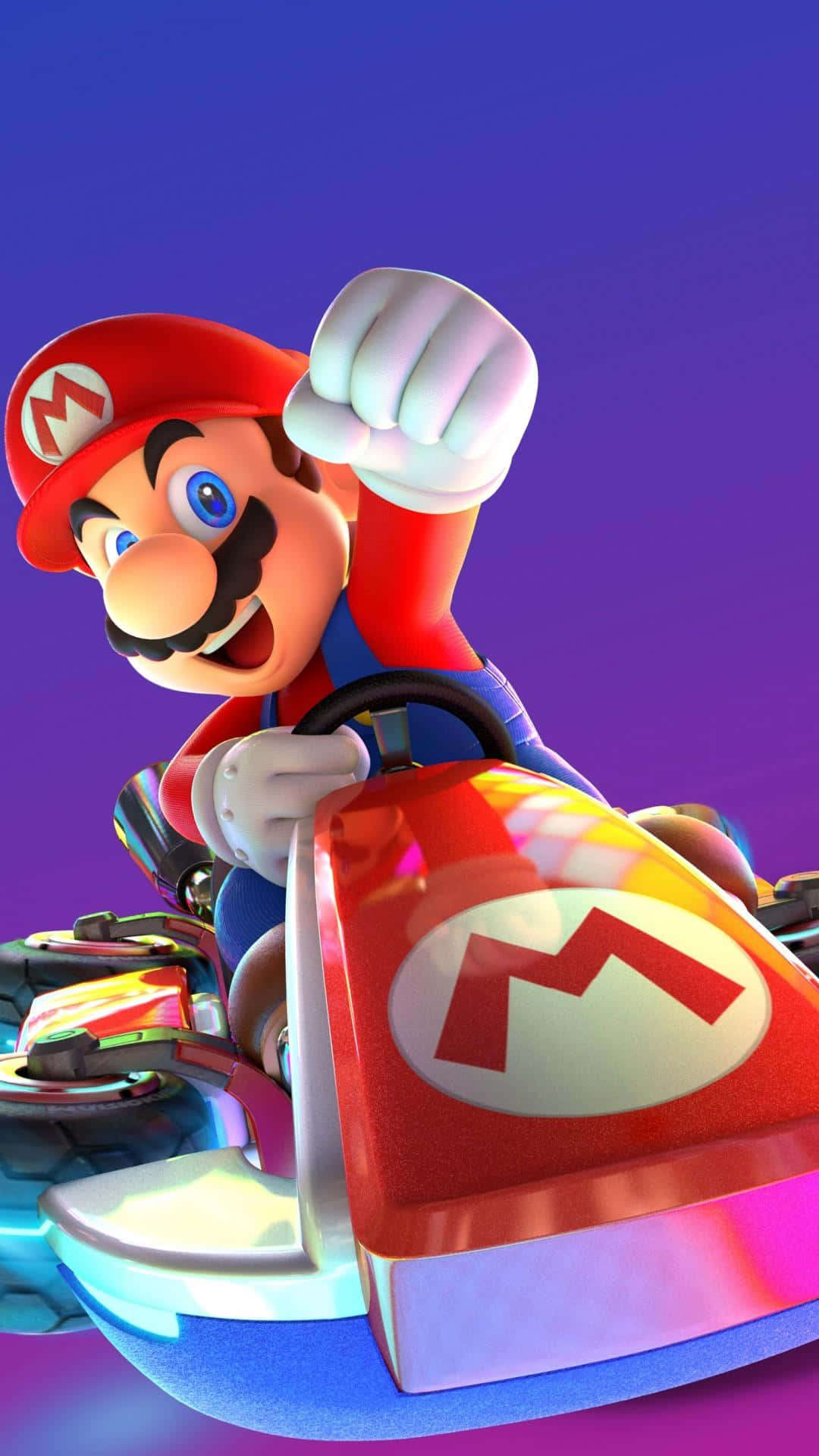 Det ikoniske Mario fra Super Mario Bros. berømmelse er inkluderet. Wallpaper