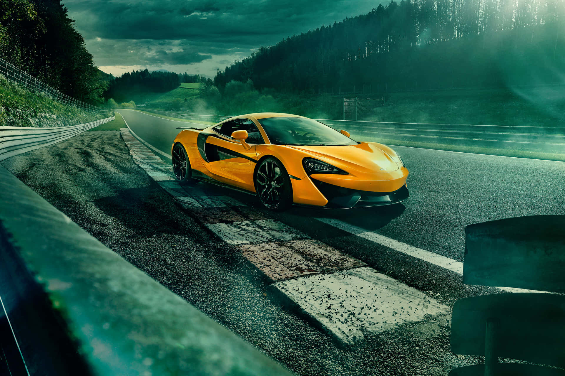 Vær cool og stilfuld i det nye McLaren Sidewinder Wallpaper Wallpaper