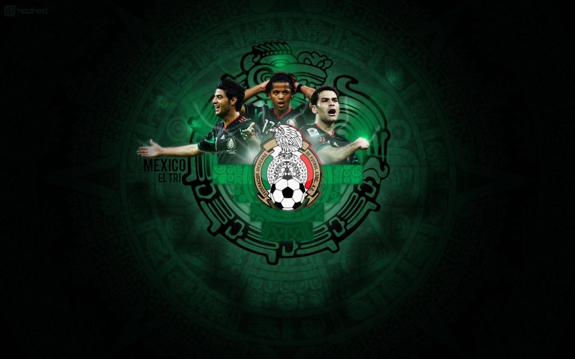 Cool Mexican World Cup Players Wallpaper