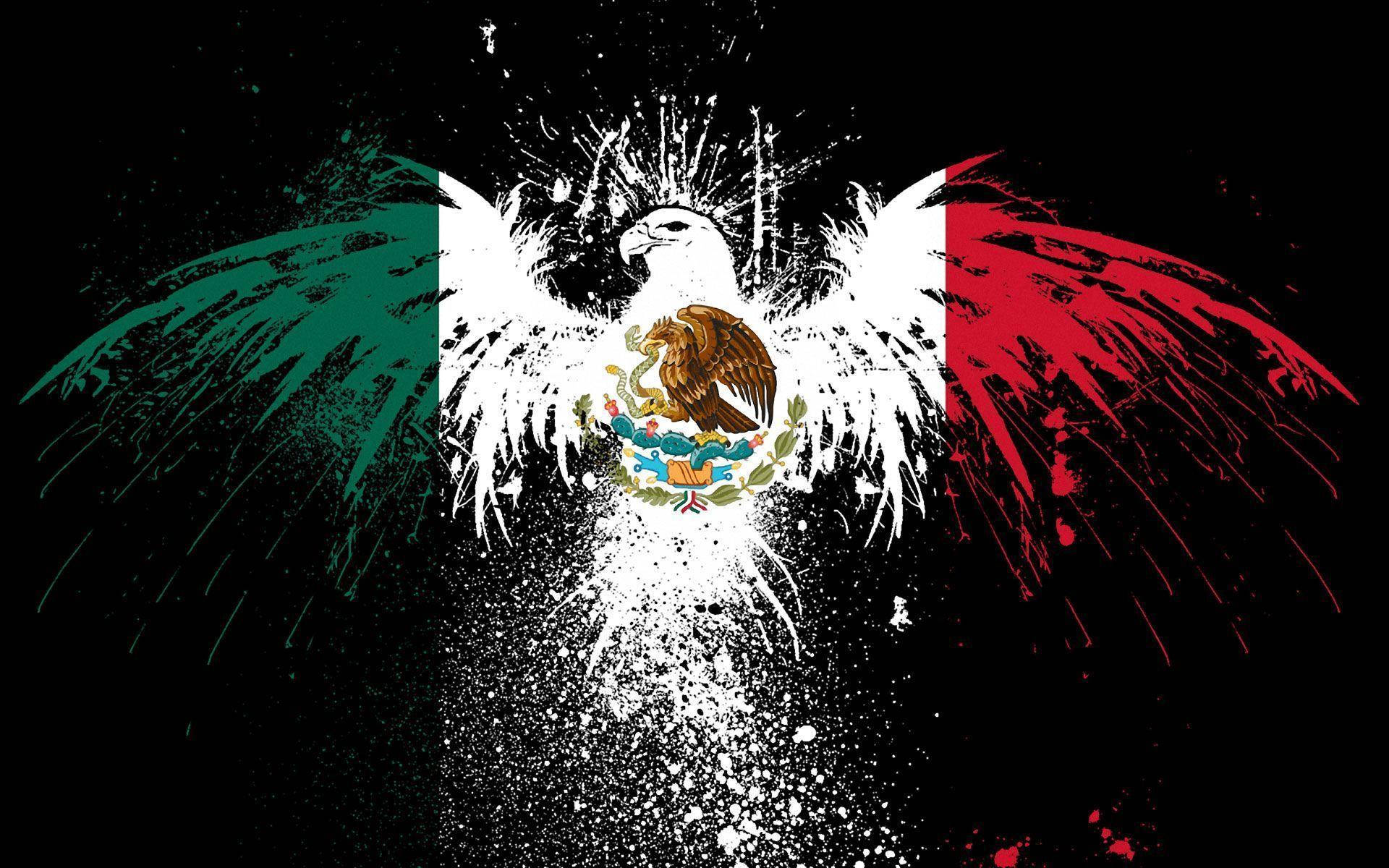 Mexikanischeflagge Hintergrundbild - Hintergrundbilder Wallpaper