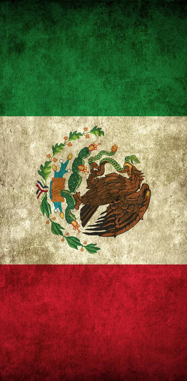 Wallpaper De Bandeira Do México Papel de Parede
