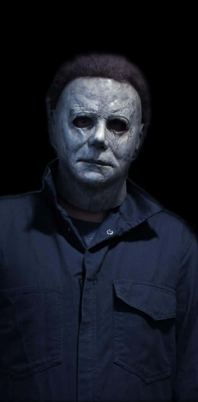 A Cool, Iconic Portrait of Michael Myers Wallpaper