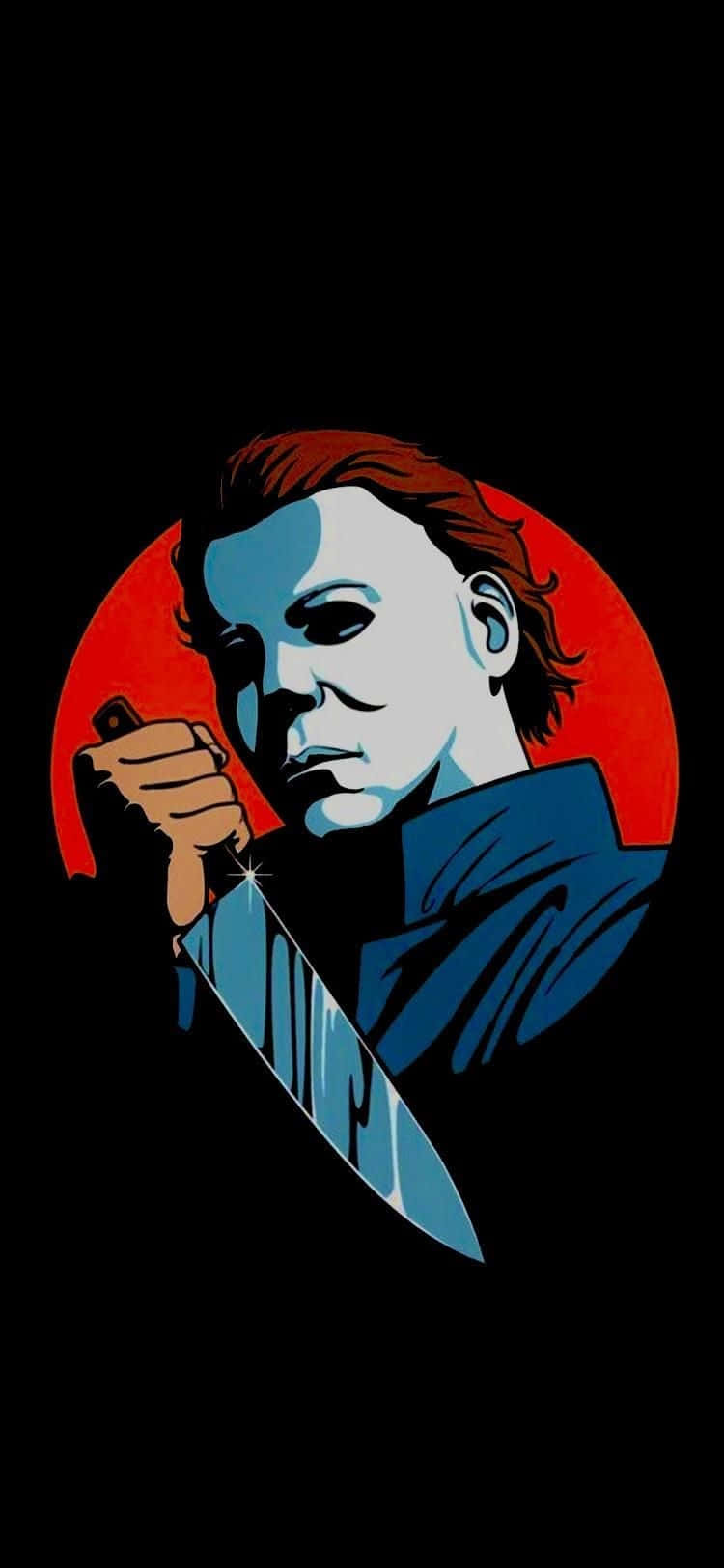 Michael Myers in a cool stance Wallpaper