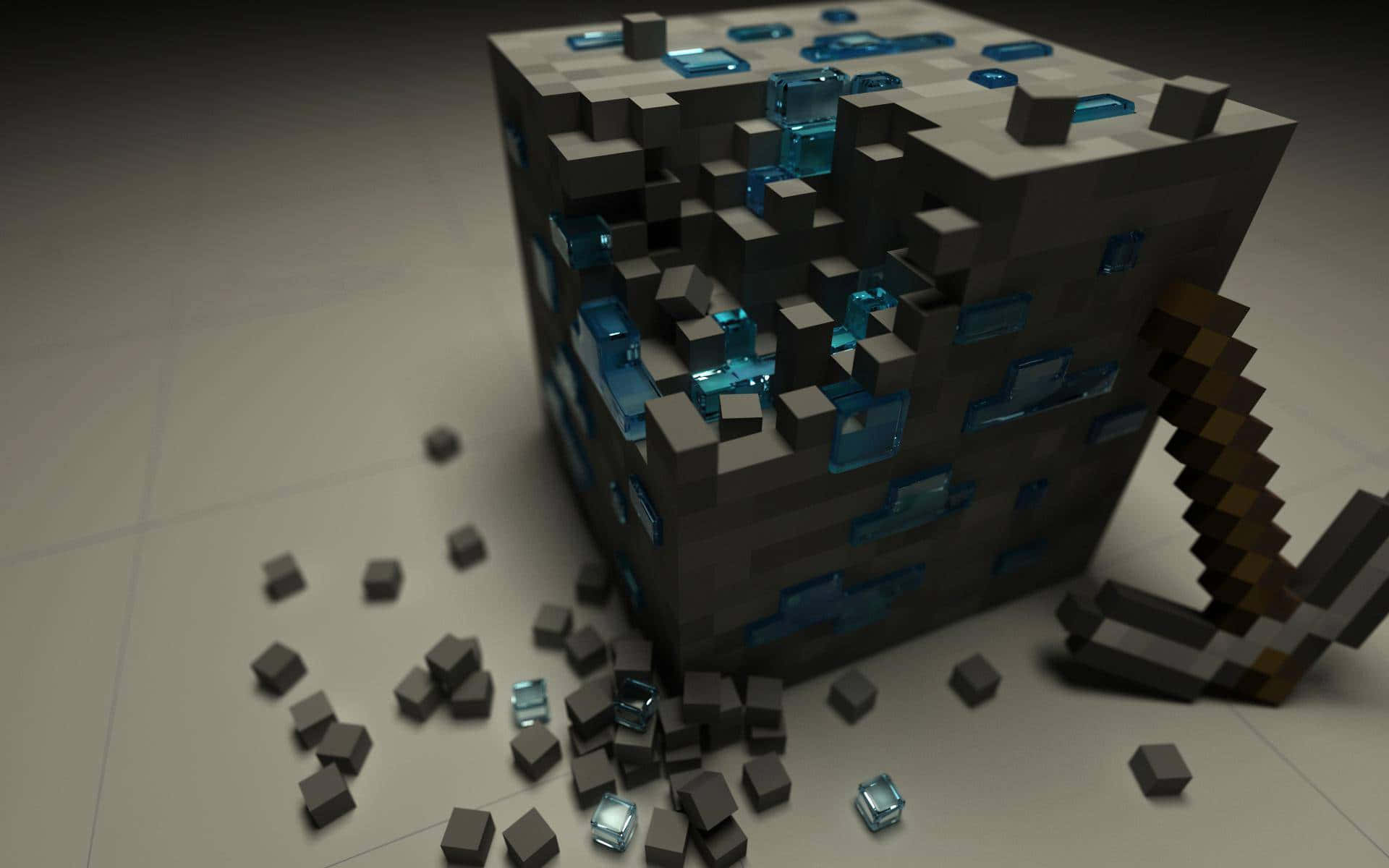 Upplevett Virtuellt Äventyr Med Cool Minecraft