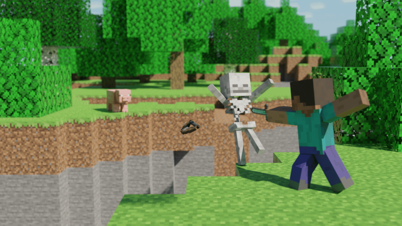 Enjoy the Blocky World of Cool Minecraft