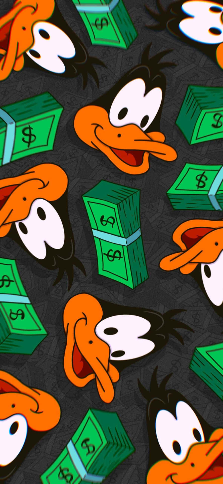 Daffyduck Dinero Genial Fondo de pantalla