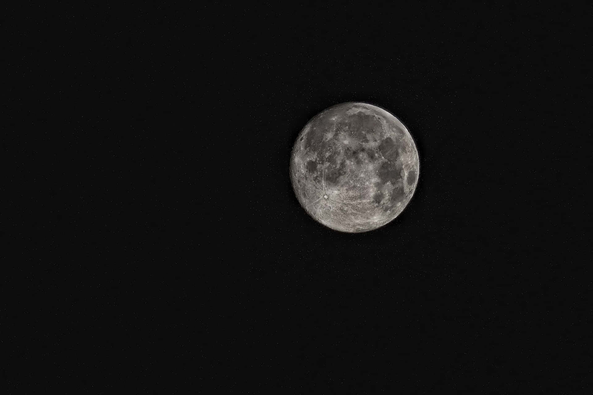 Eincooler Nachthimmel Mit Einer Mondsichel Wallpaper