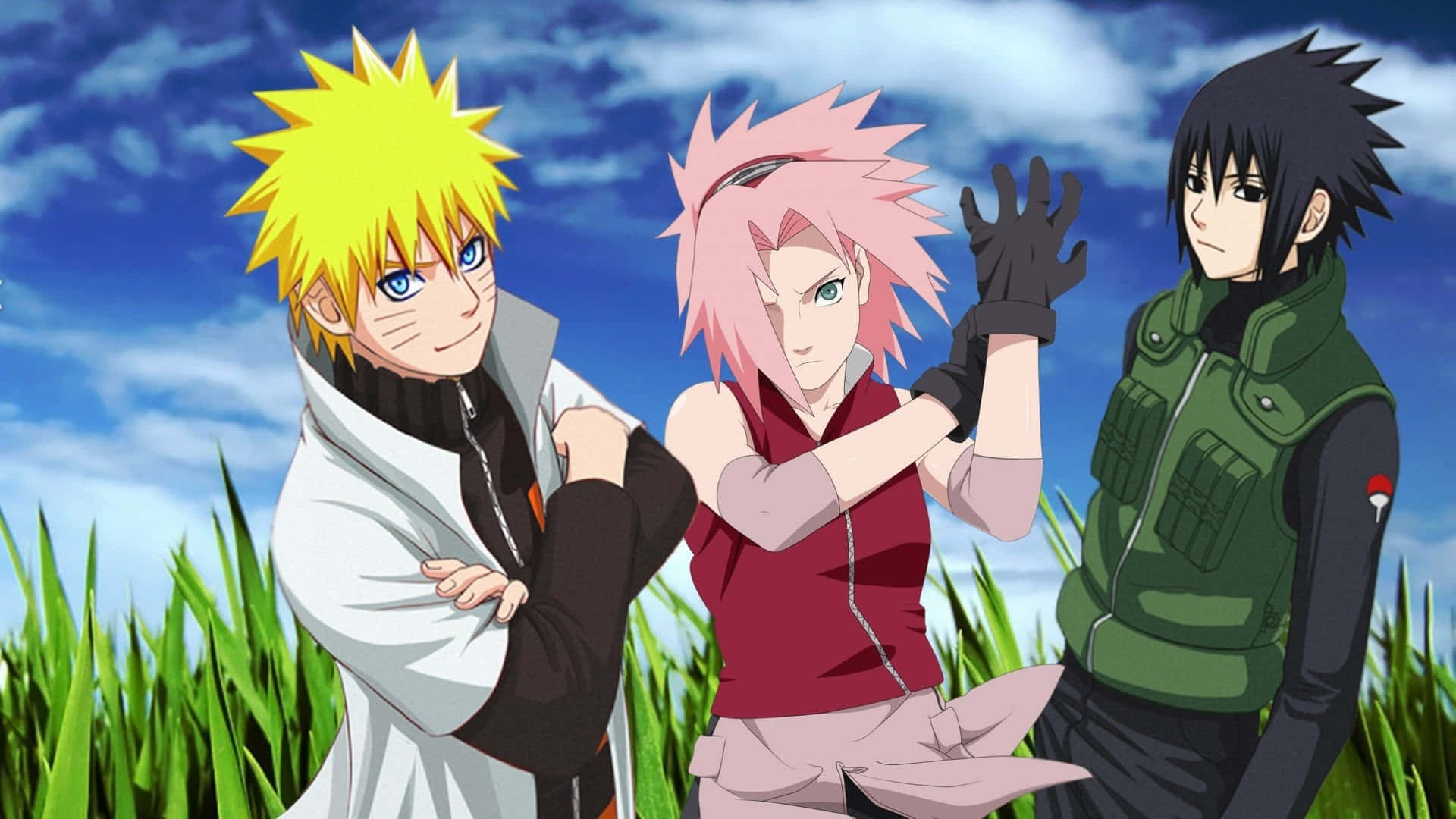 Fantasticosfondo Per Desktop Di Naruto: Squadra Kakashi. Sfondo