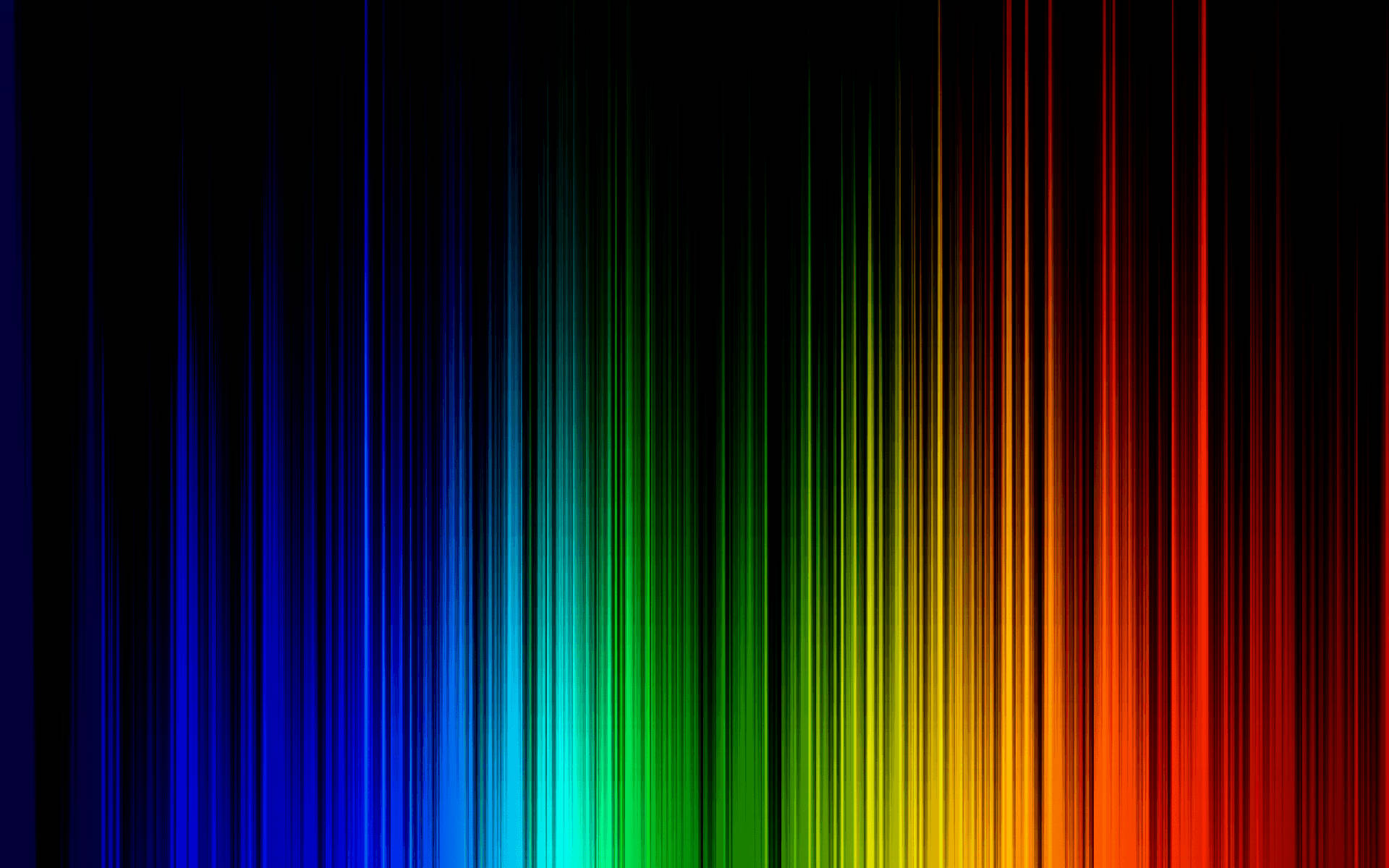 Cool Neon Rainbow Lines