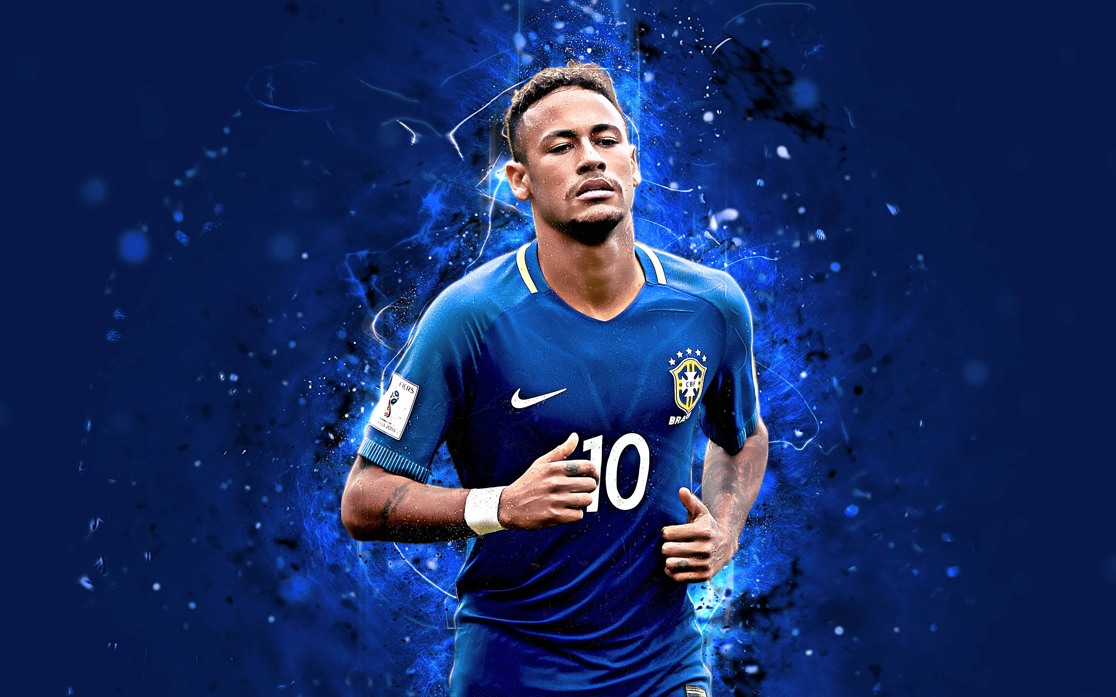 Cool Neymar Jr Fan Art Wallpaper