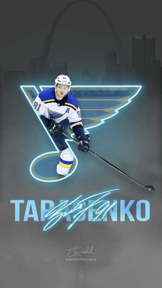 Sjov NHL Vladimir Tarasenko Baggrund Wallpaper
