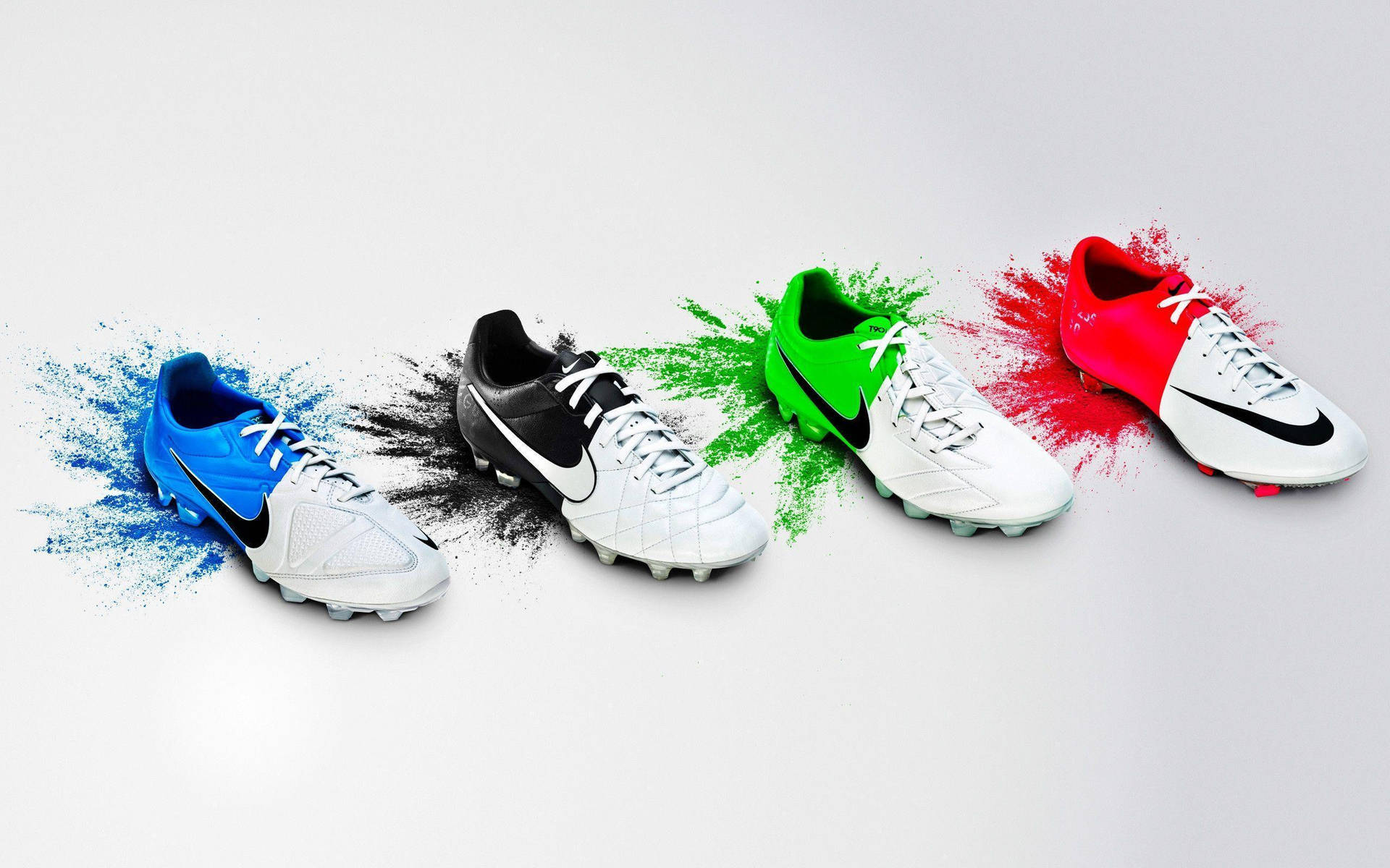 Mitcoolen Nike Schuhen Stilvoll Auftreten. Wallpaper