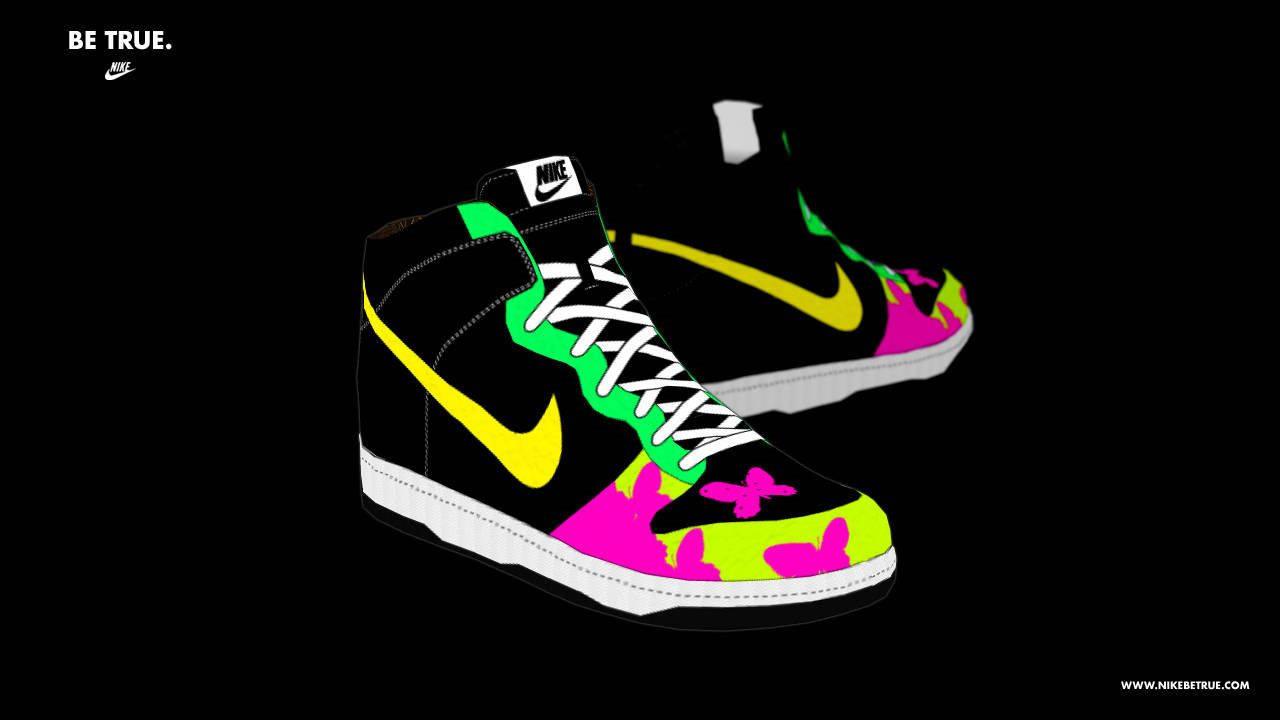 Cool Nike Shoes Artwork