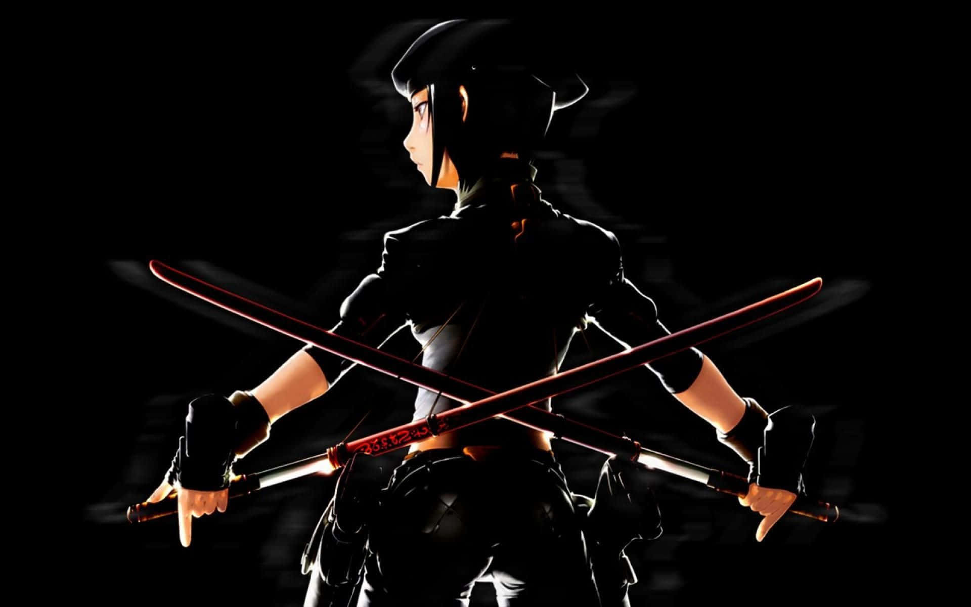Anime Ninja Group, black ninja samurai 3d HD wallpaper | Pxfuel