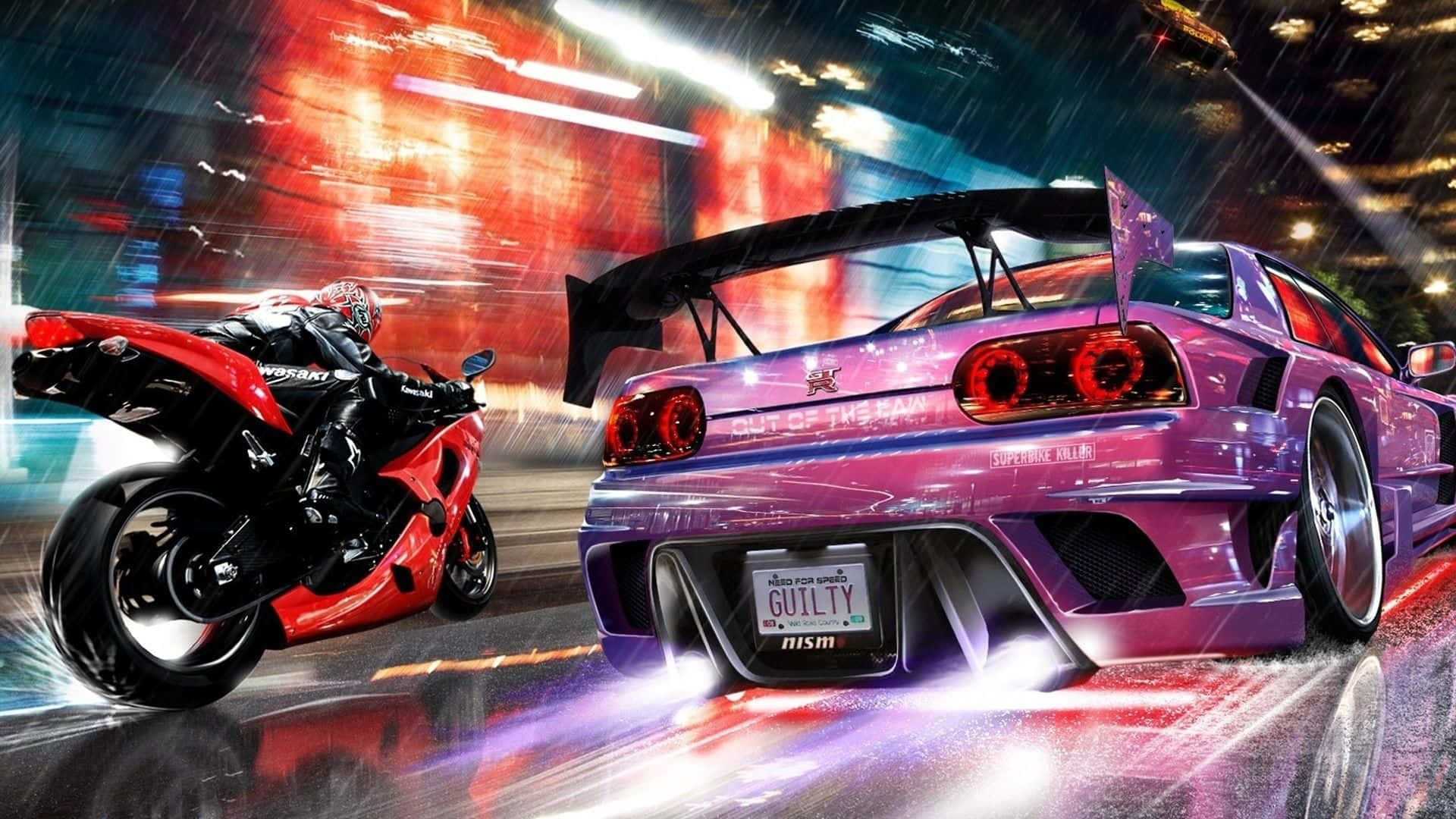 Stand Out From The Crowd With This Cool Nissan Skyline Wallpaper