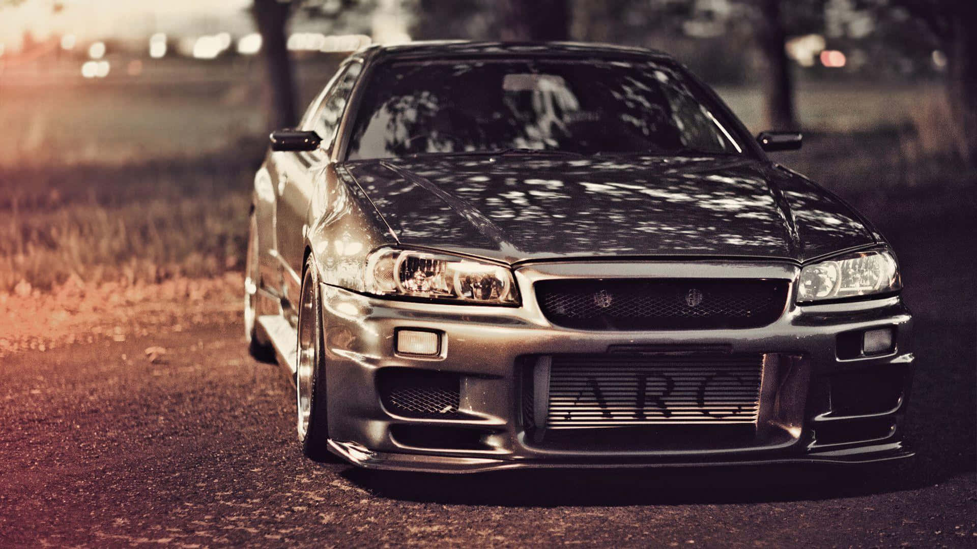 Cool Nissan Skyline ready to revolutionize the streets Wallpaper