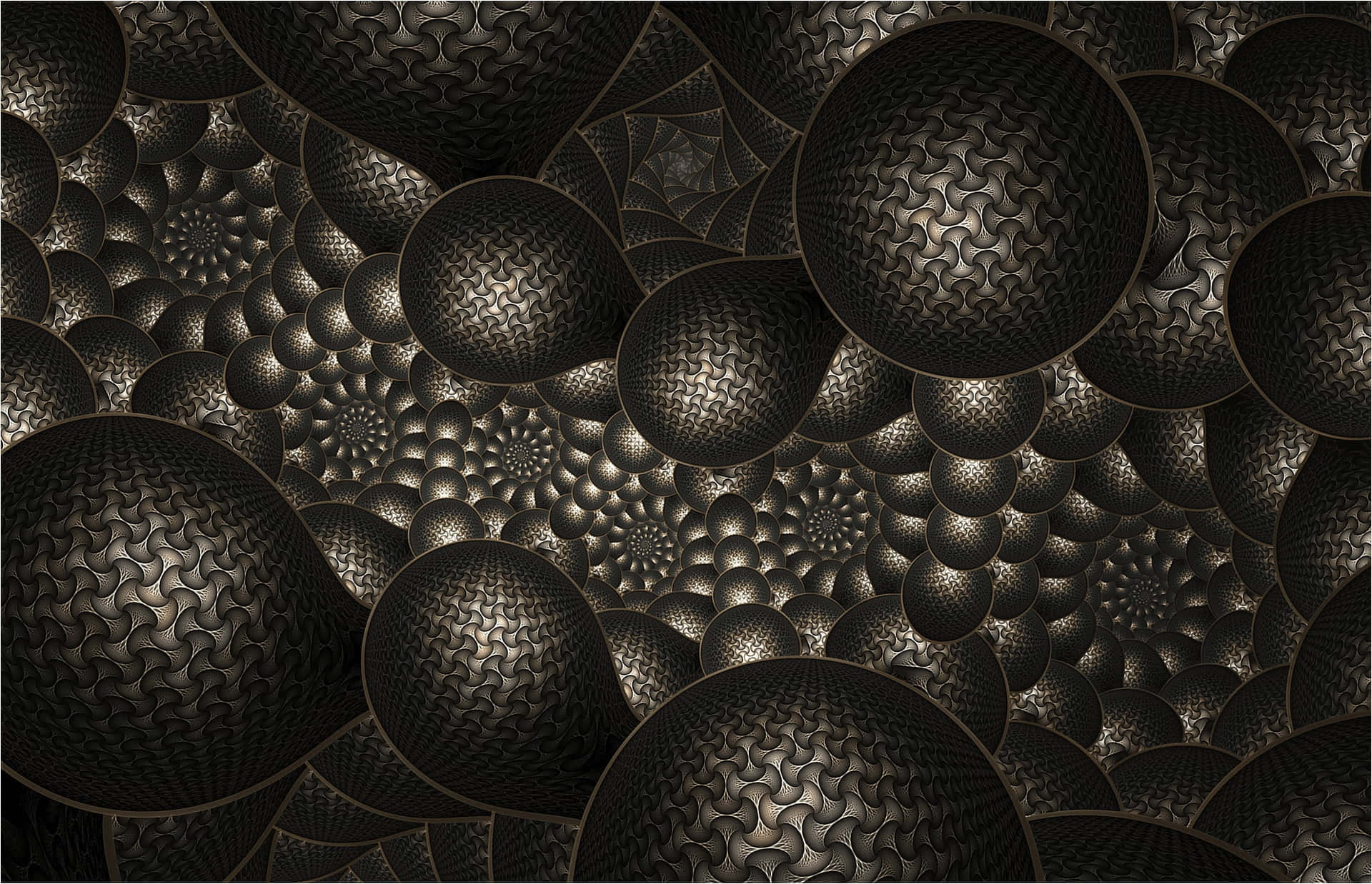 Textured Spheres Cool Optical Illusions Wallpaper