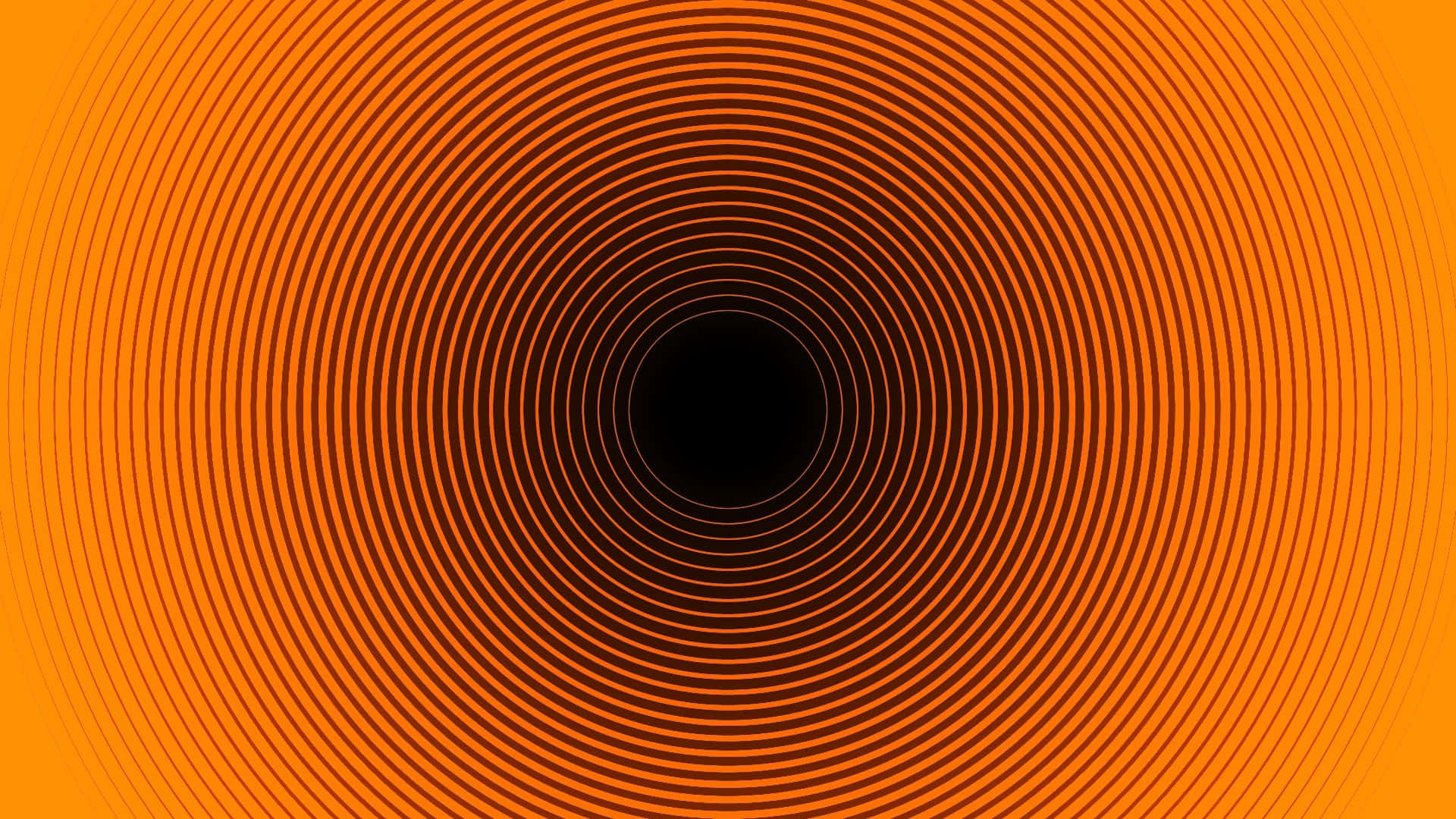 Orange Swirling Cool Optical Illusions Wallpaper