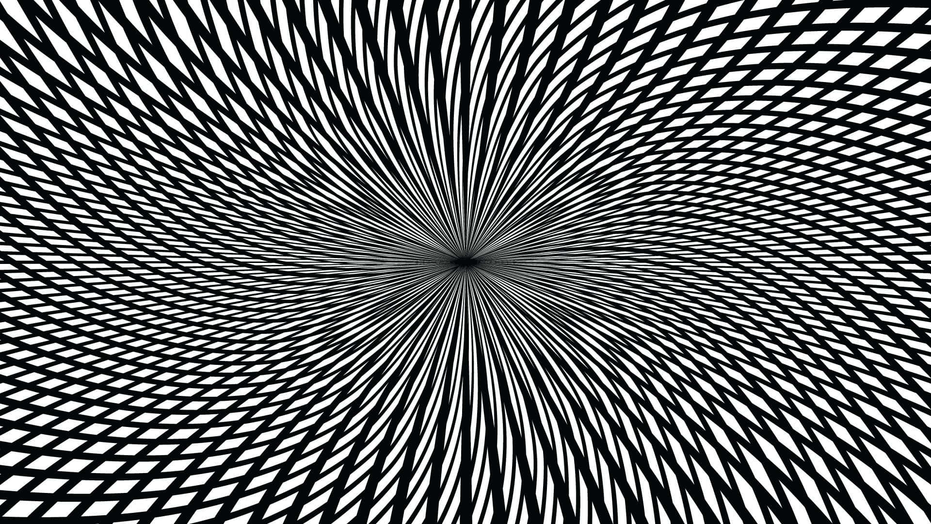 Fantastiskahypnotiska Coola Optiska Illusioner. Wallpaper