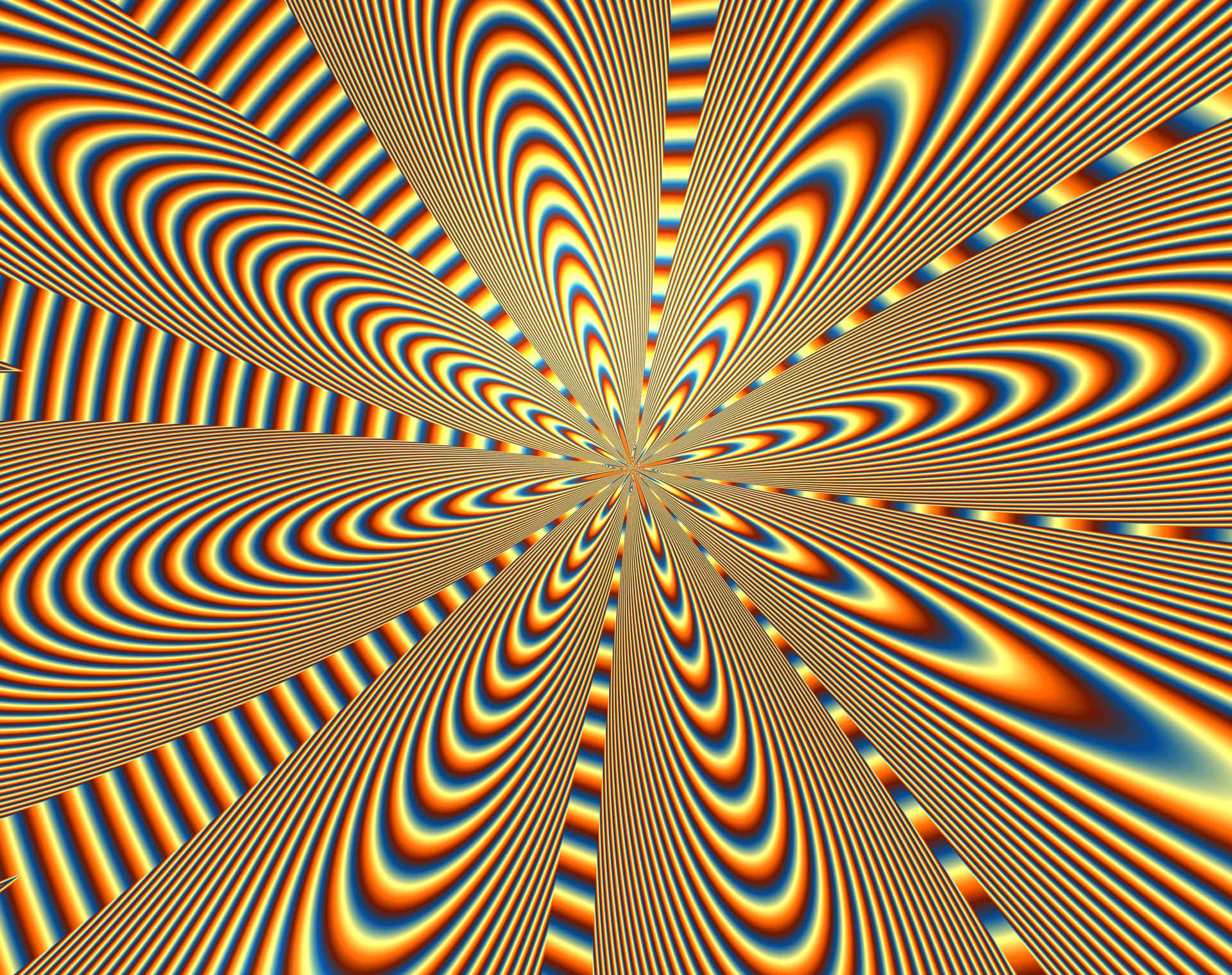 Blomliknandecoola Optiska Illusioner. Wallpaper