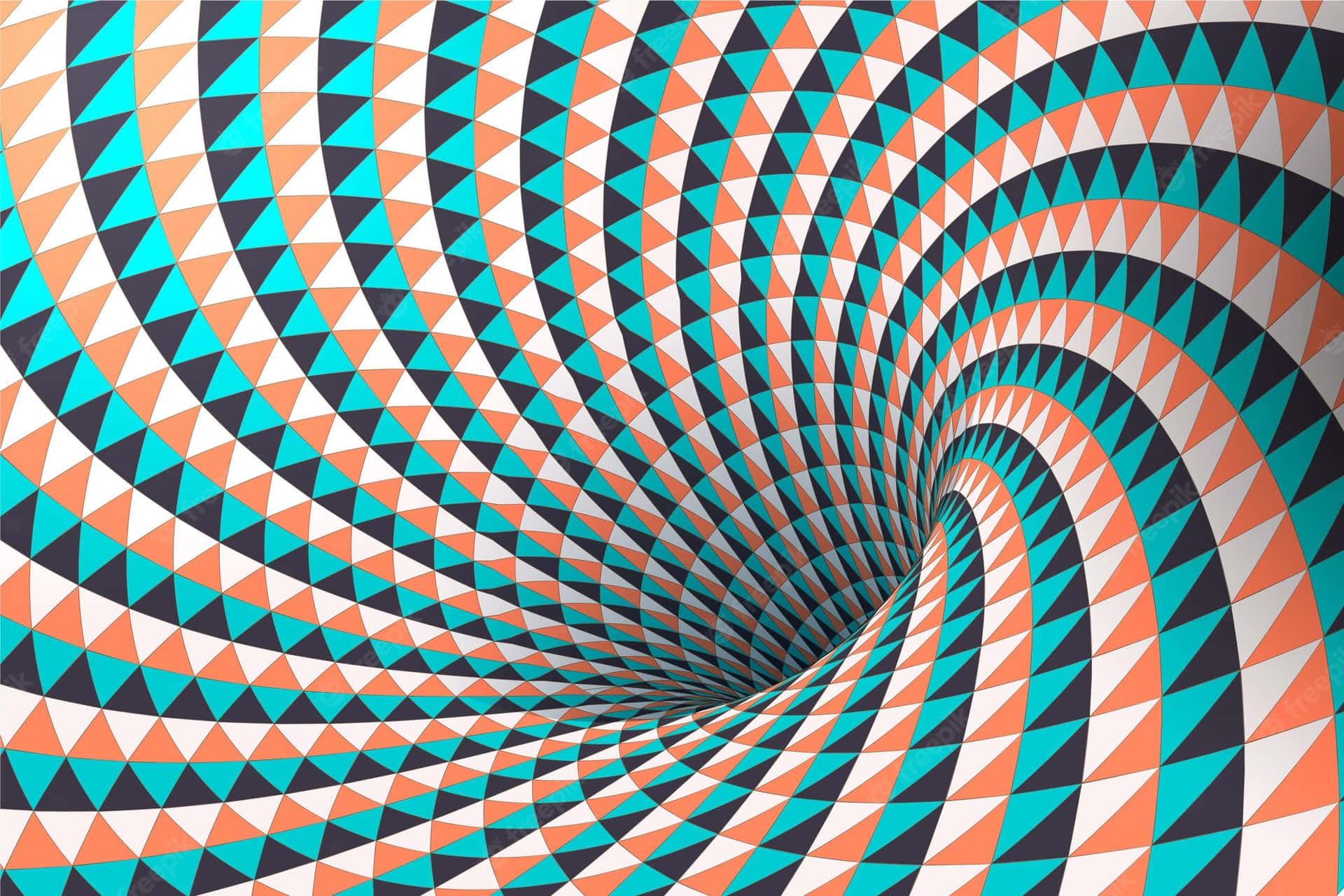 Snyggoptisk Illusion Wallpaper