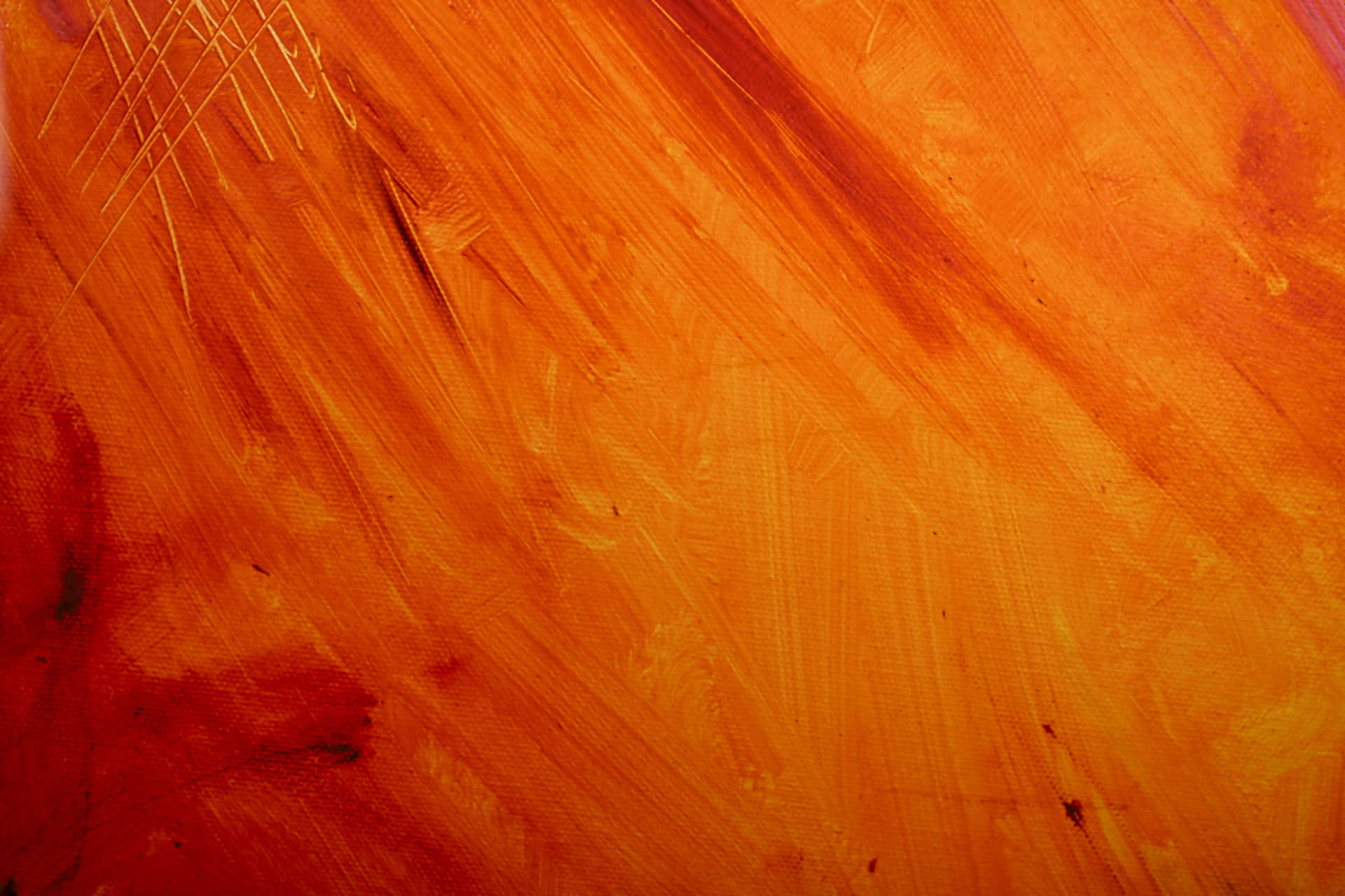 Cool Orange Abstract Background