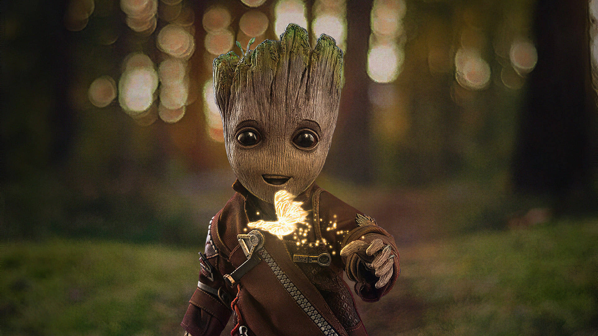 Cool Picture Of Baby Groot Background