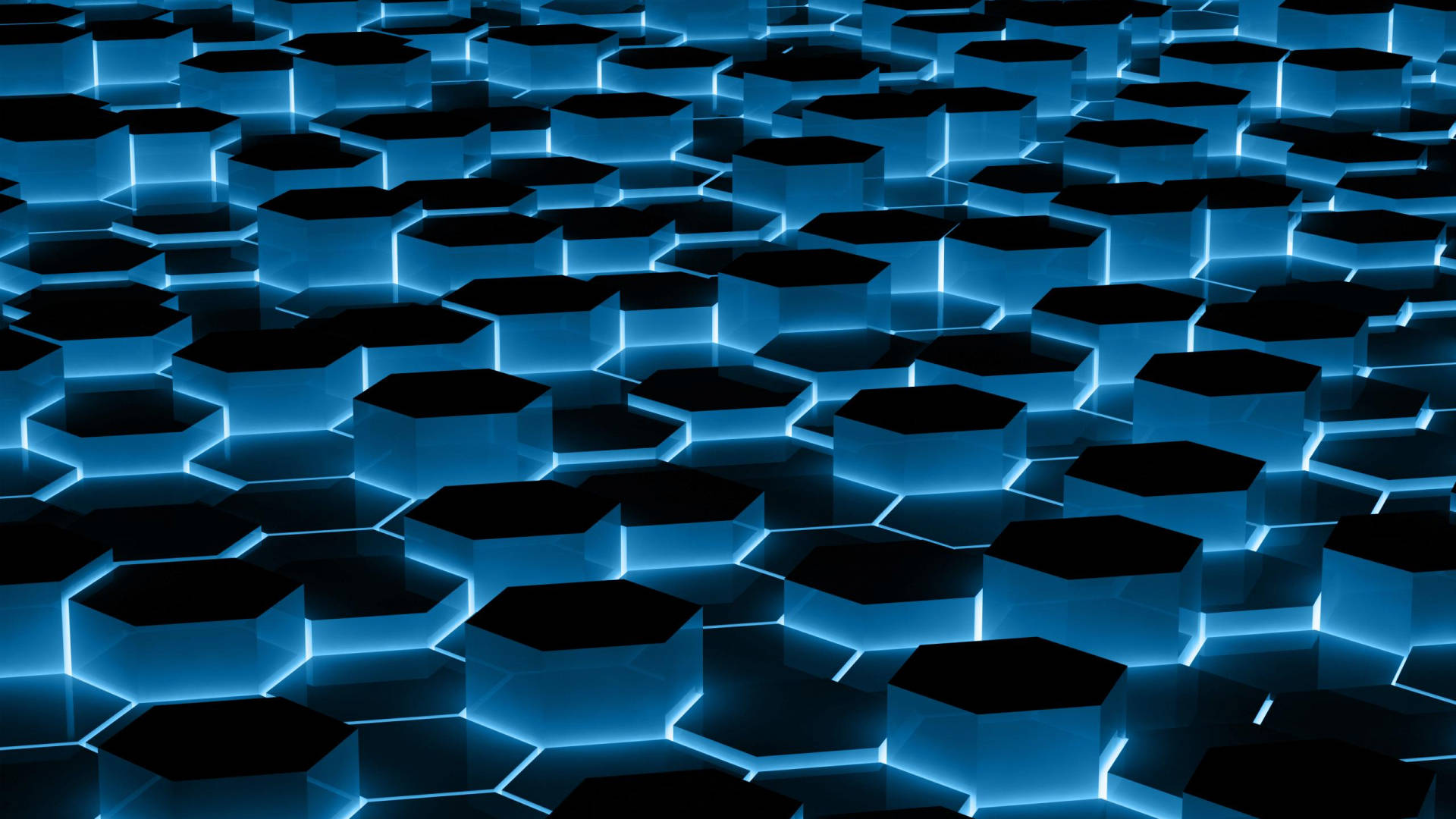 Cool Pictures 3d Hexagon Patterns Background