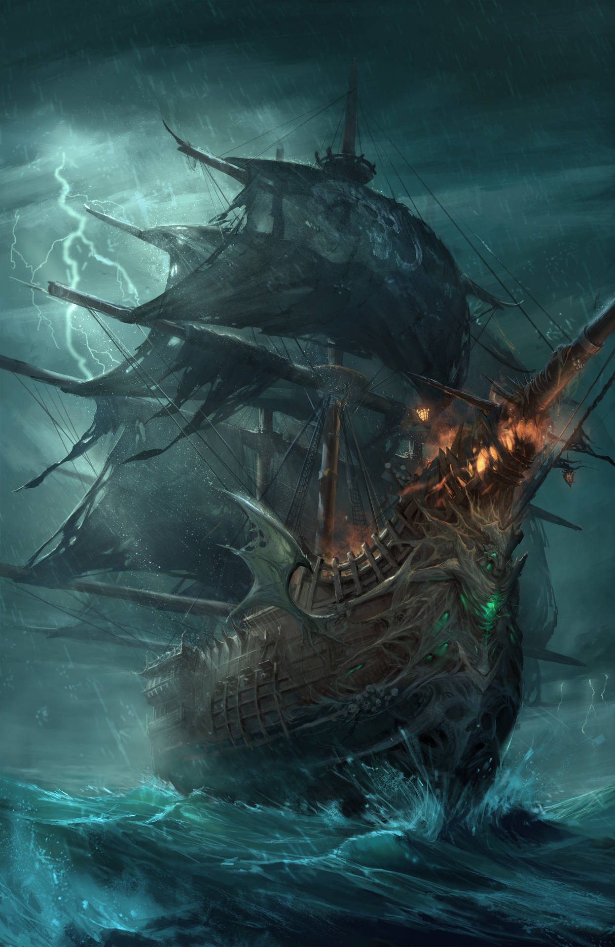 Cool Pirate Ghost Ship