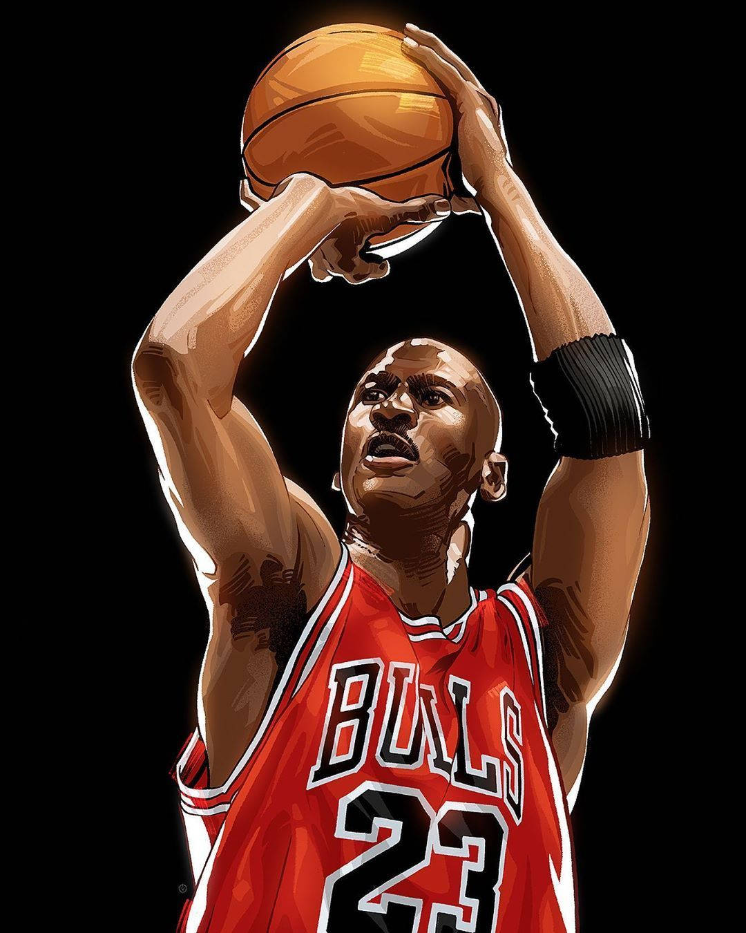 Cool Pop Art Style Michael Jordan Wallpaper