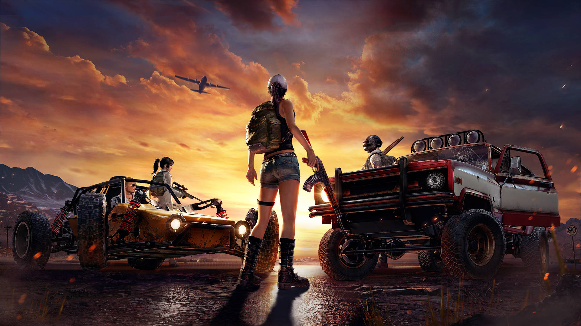 Cool Pubg Lite Mobile Game Characters Wallpaper