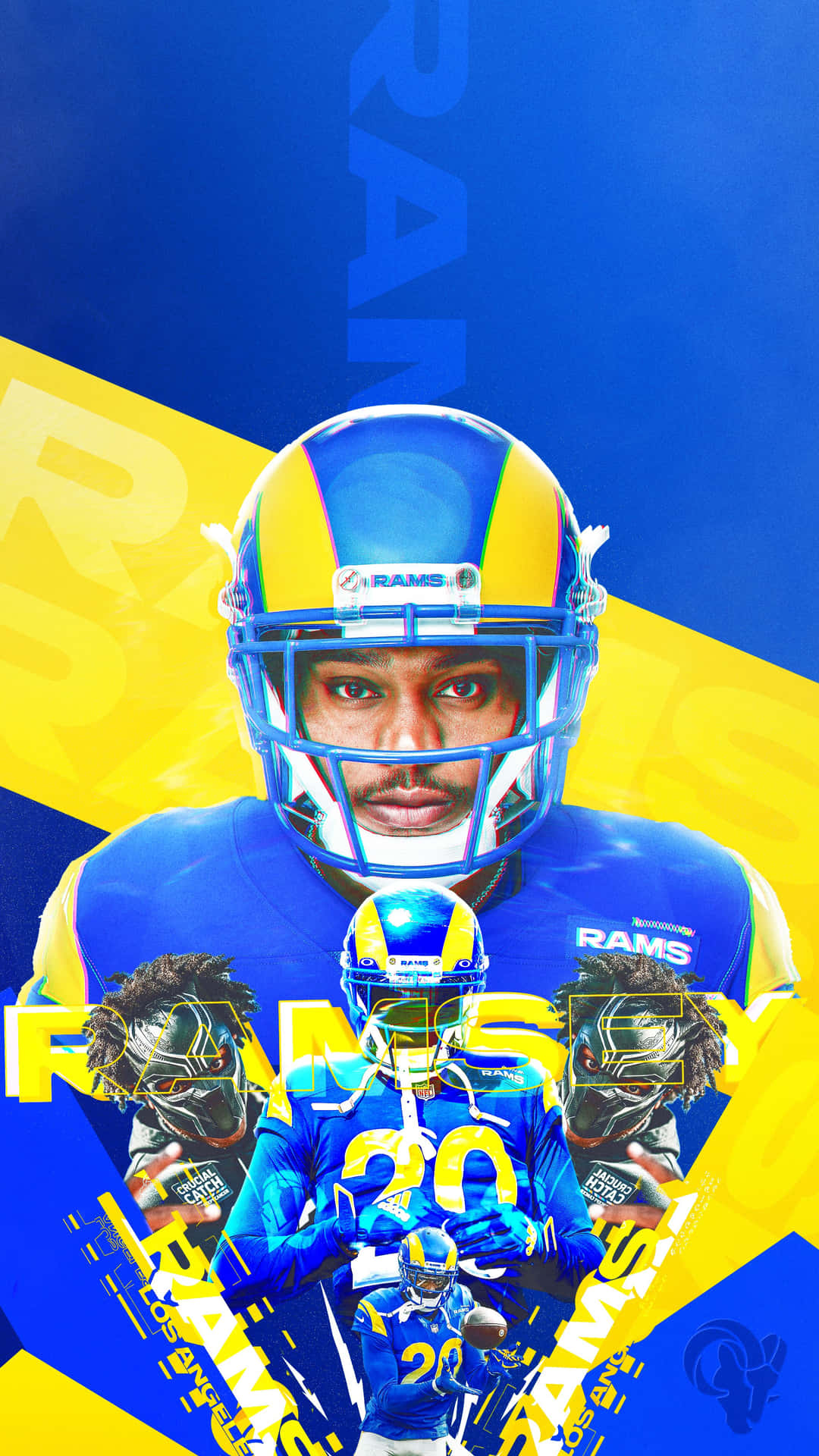 The Cool Rams logo is the epitome of style. Wallpaper