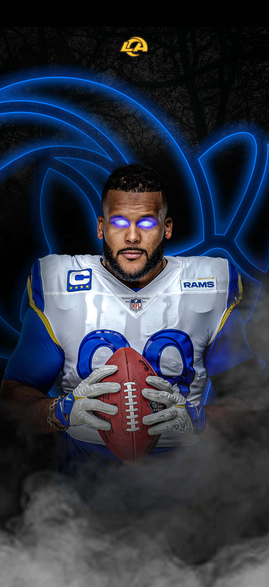 "Discover the power of Cool Rams" Wallpaper