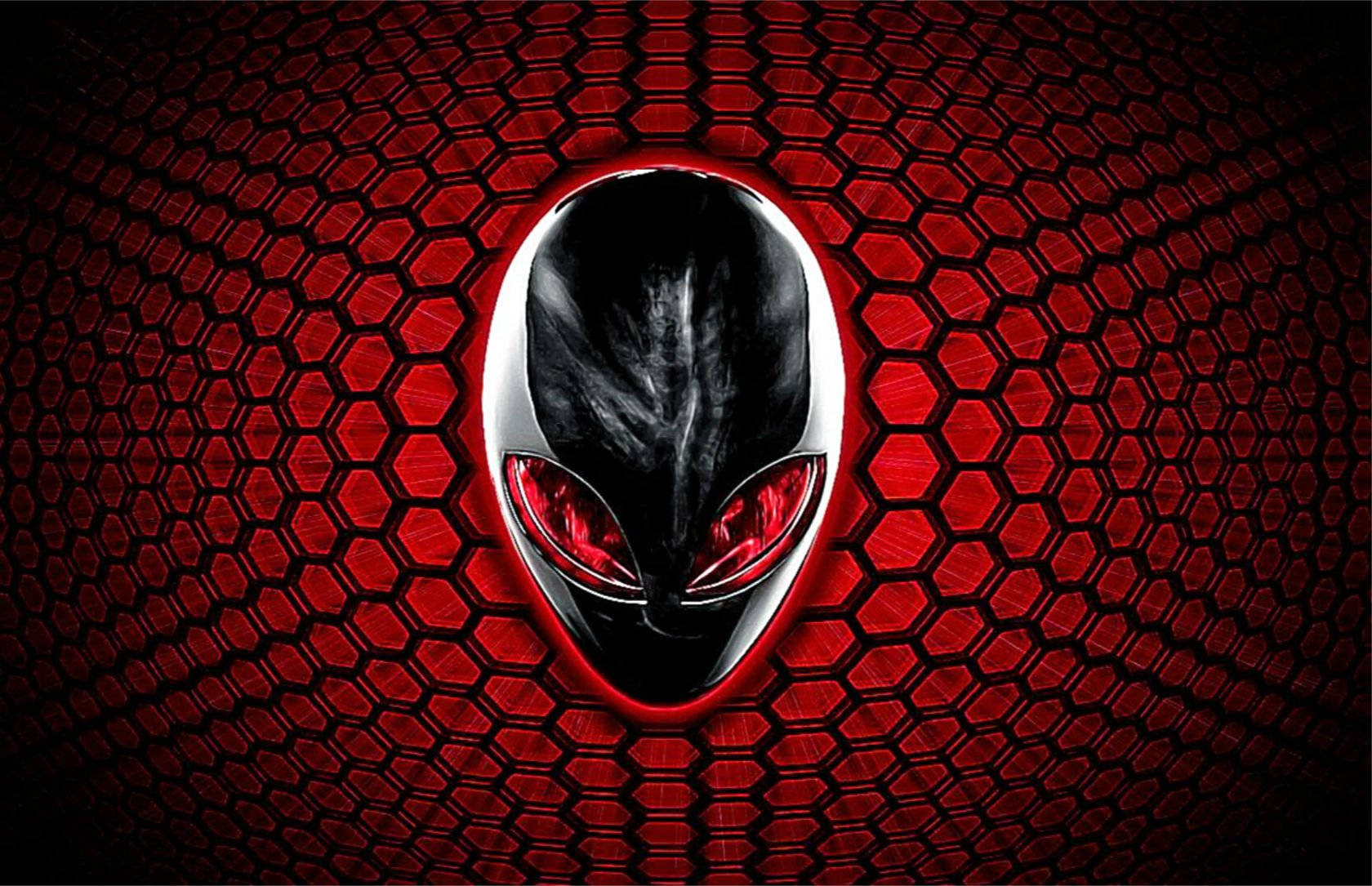 alienware logo red