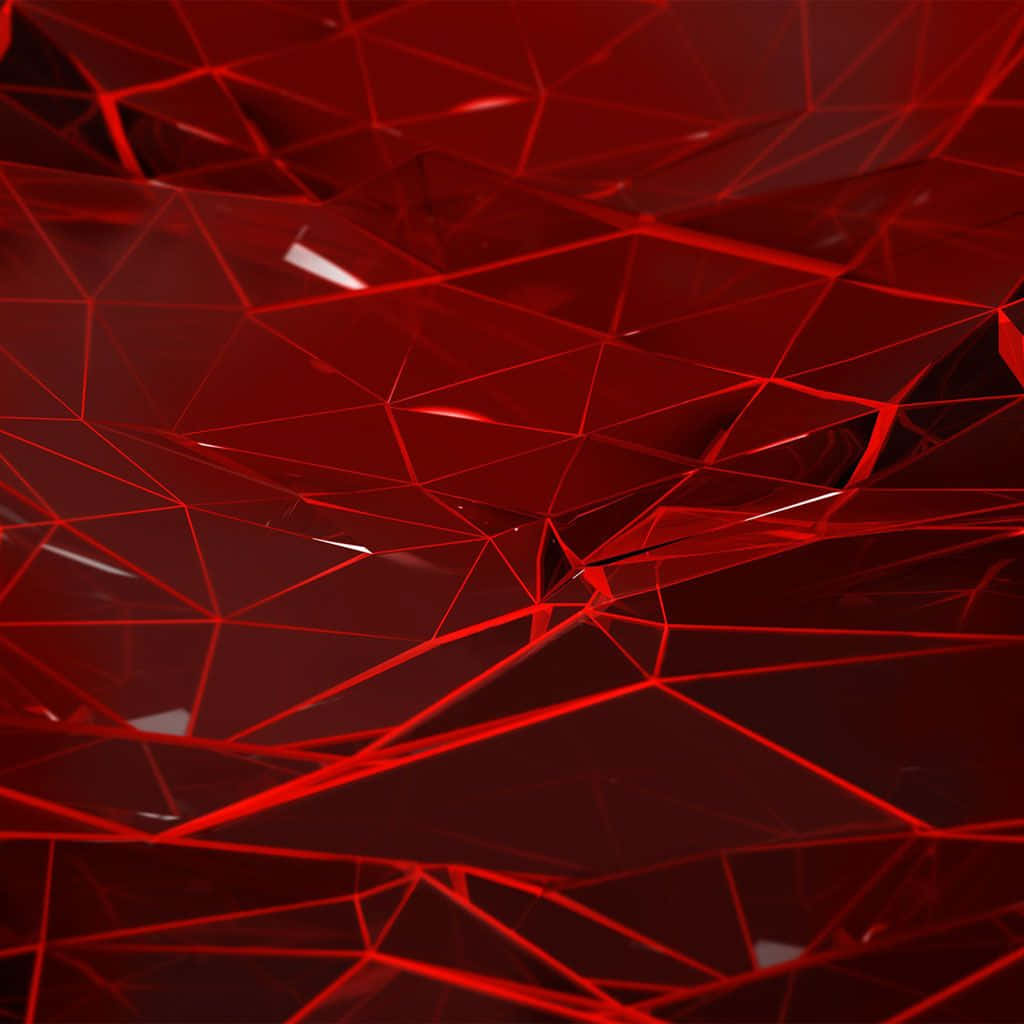Image  Vibrant Red Background