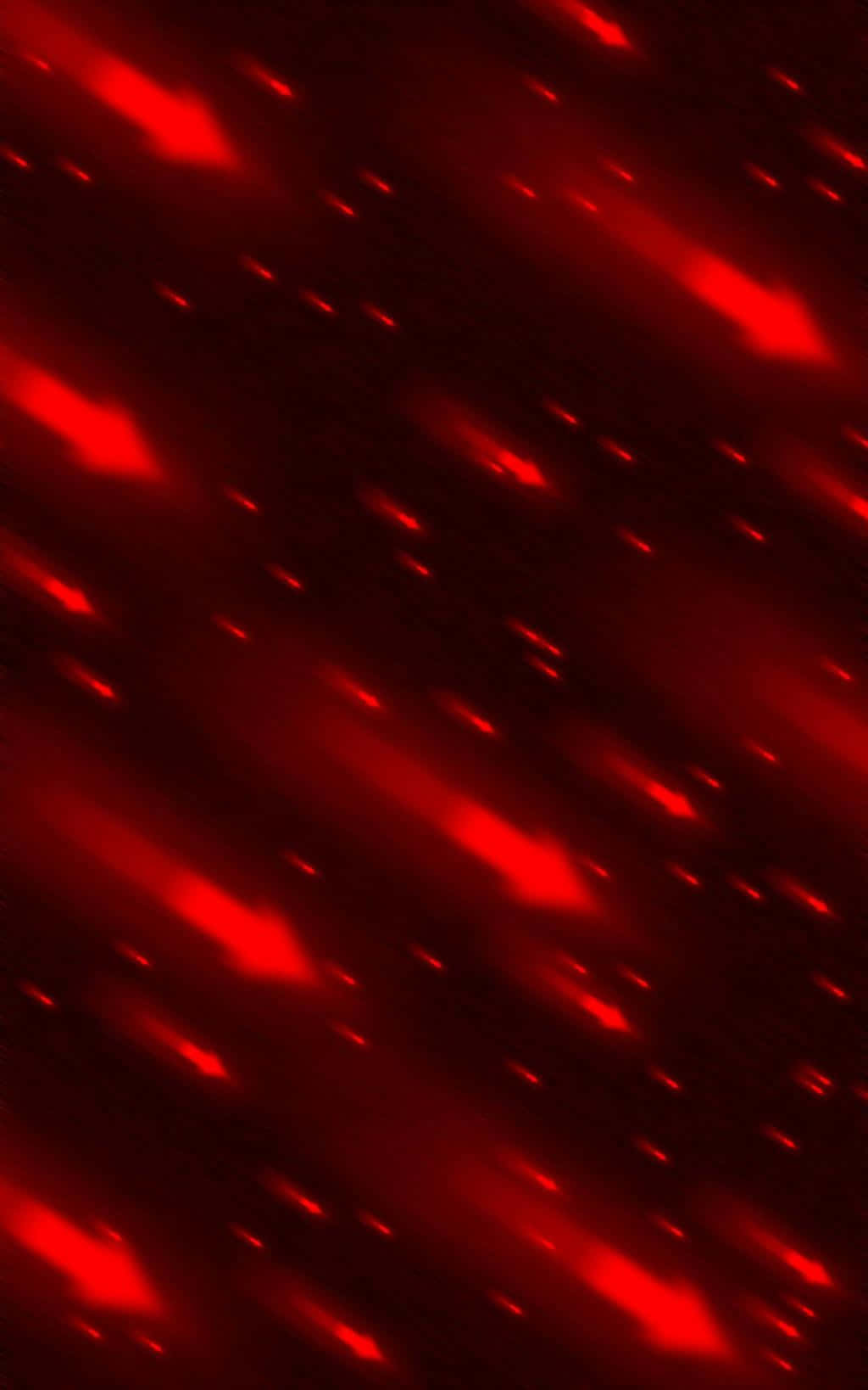Red Light Streaks On A Dark Background