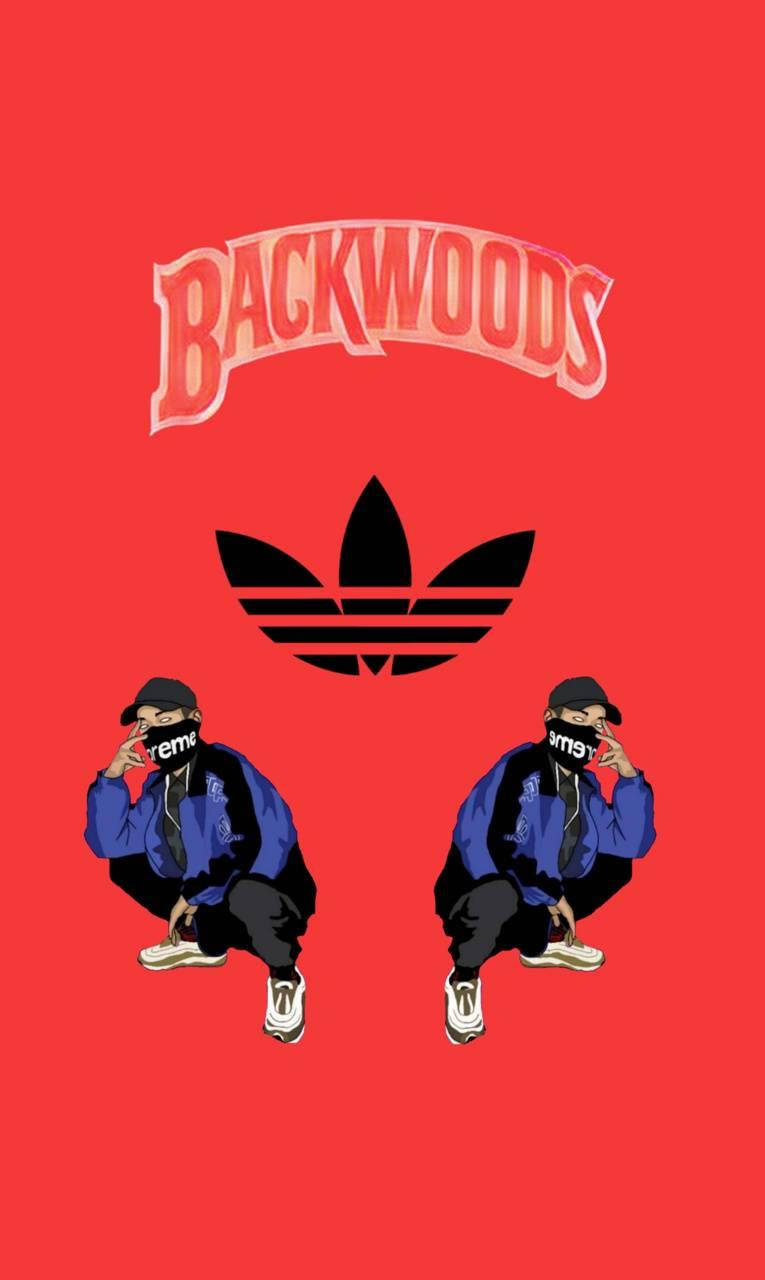 Cool Red Backwoods Phone Wallpaper